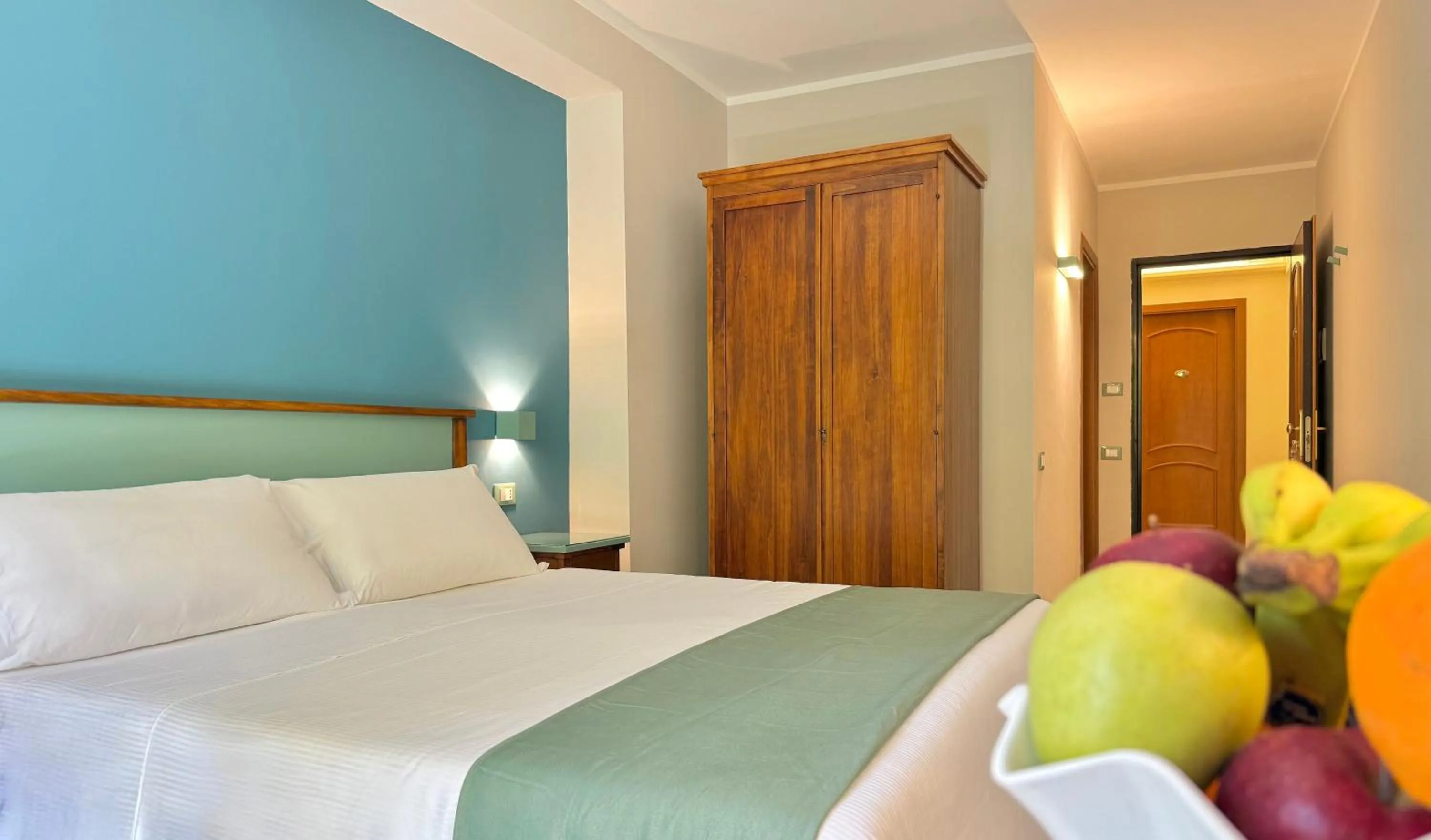 Bed in Hotel Panoramic