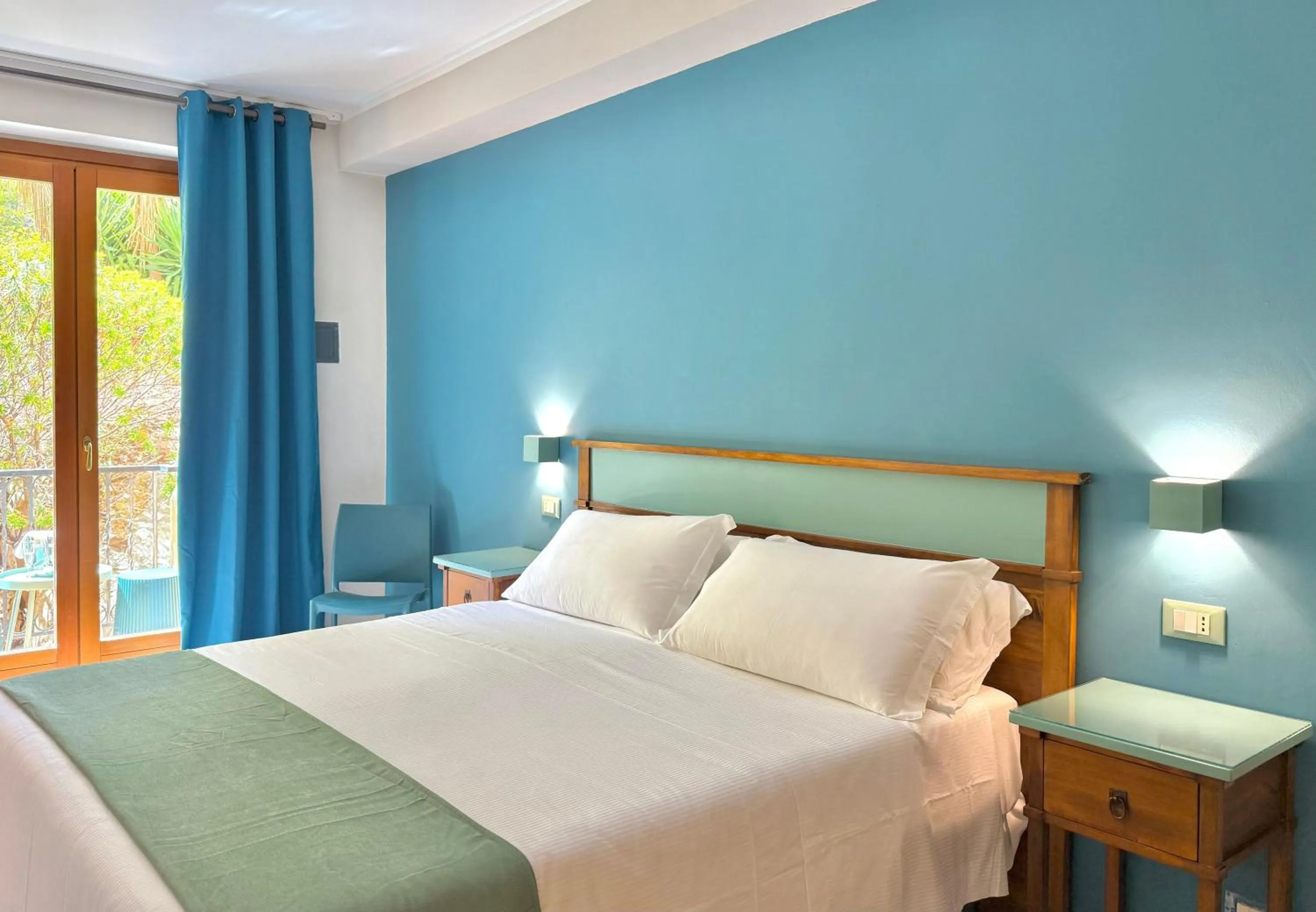 Bed in Hotel Panoramic