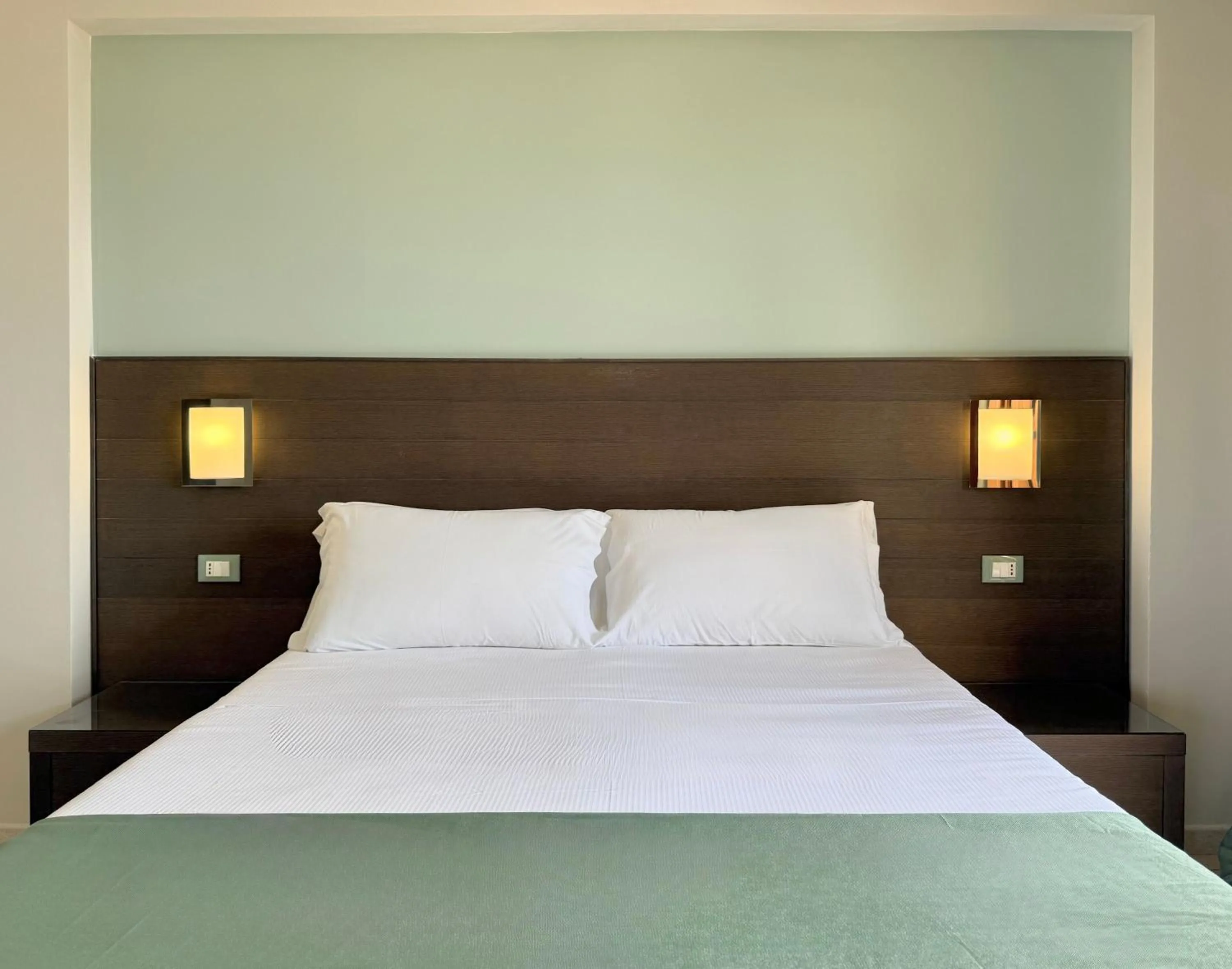 Bed in Hotel Panoramic