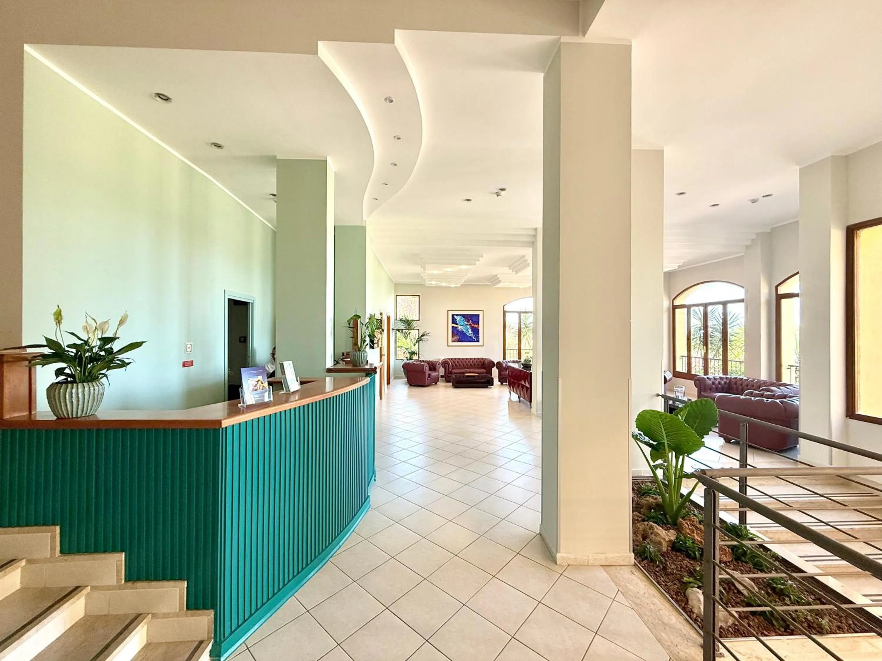 Lobby or reception in Hotel Panoramic