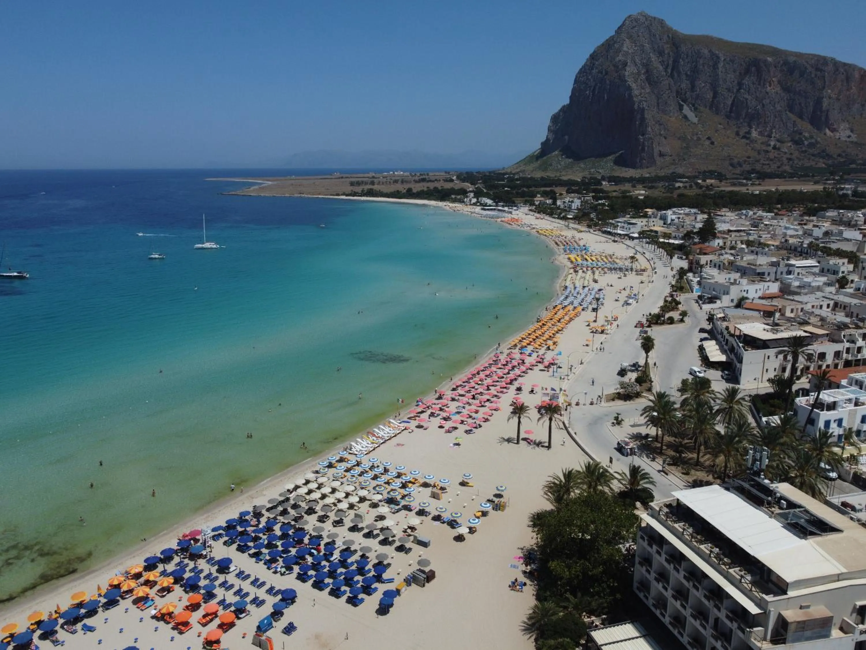 Bird's eye view in Hotel Panoramic