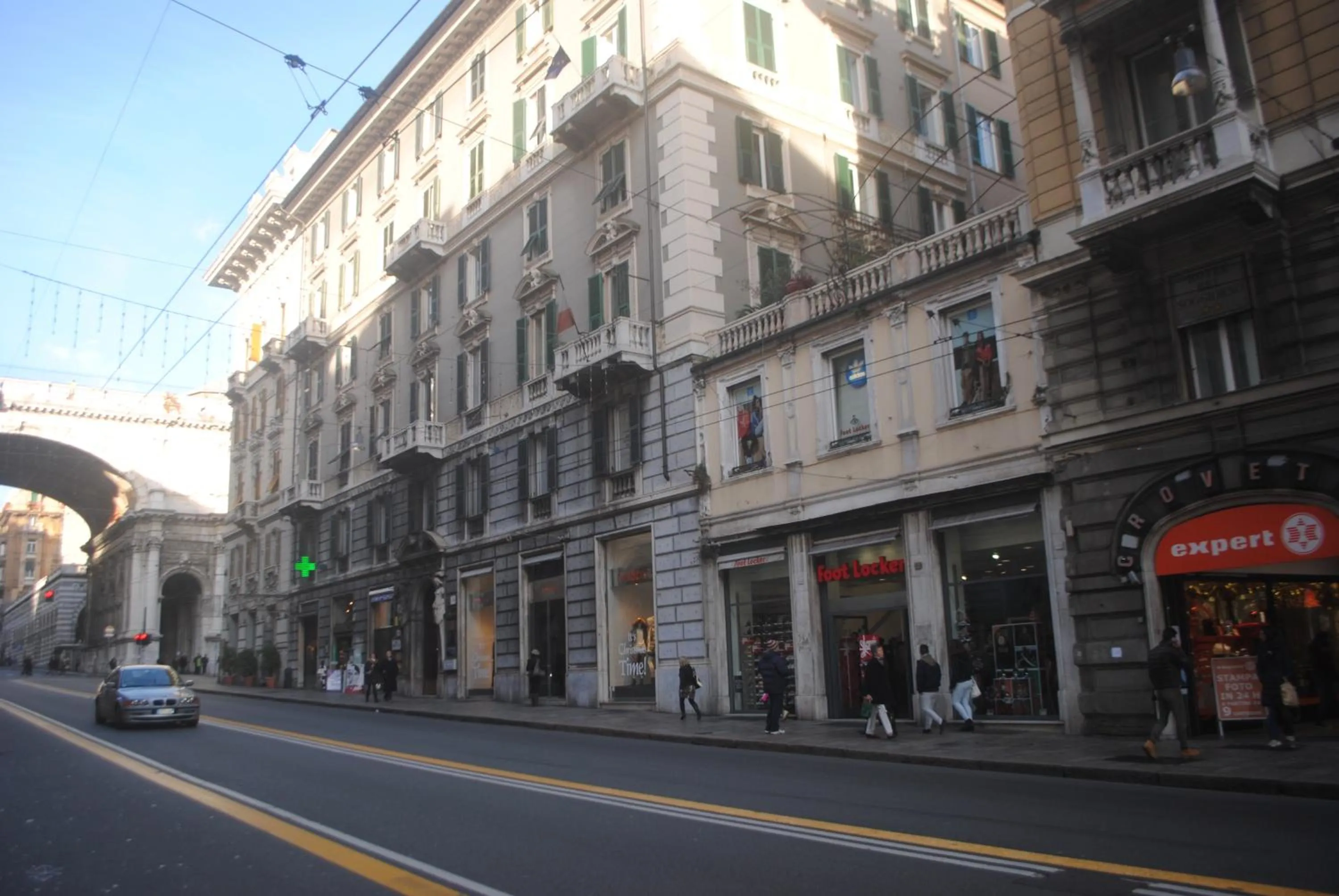Facade/entrance in Olympia Hotel