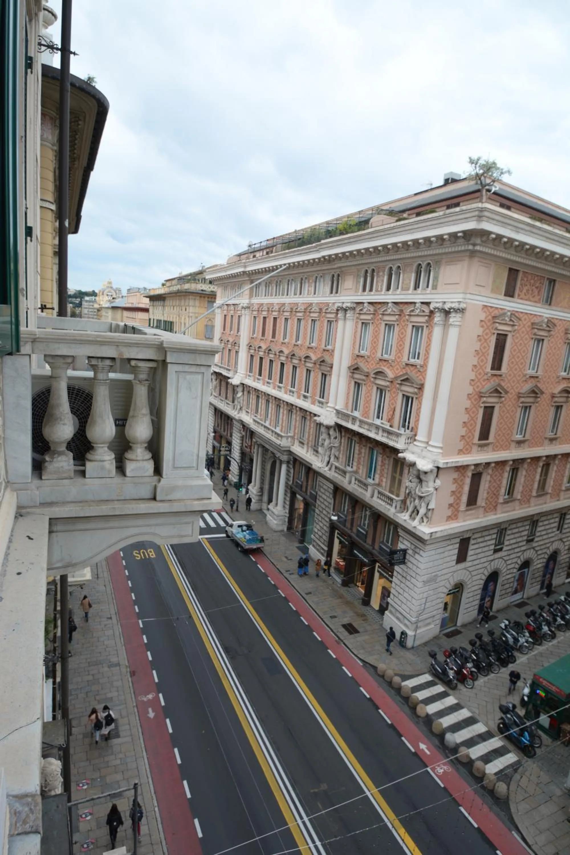 Street view in Olympia Hotel
