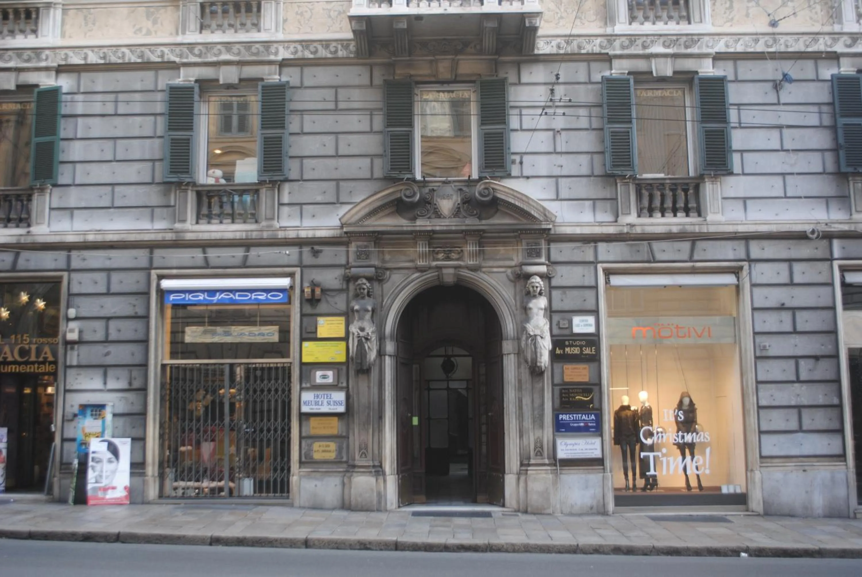 Property building in Olympia Hotel