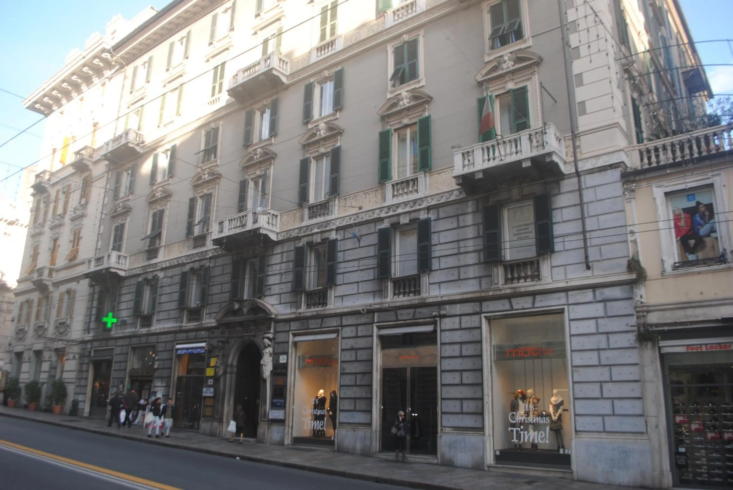 Facade/entrance in Olympia Hotel