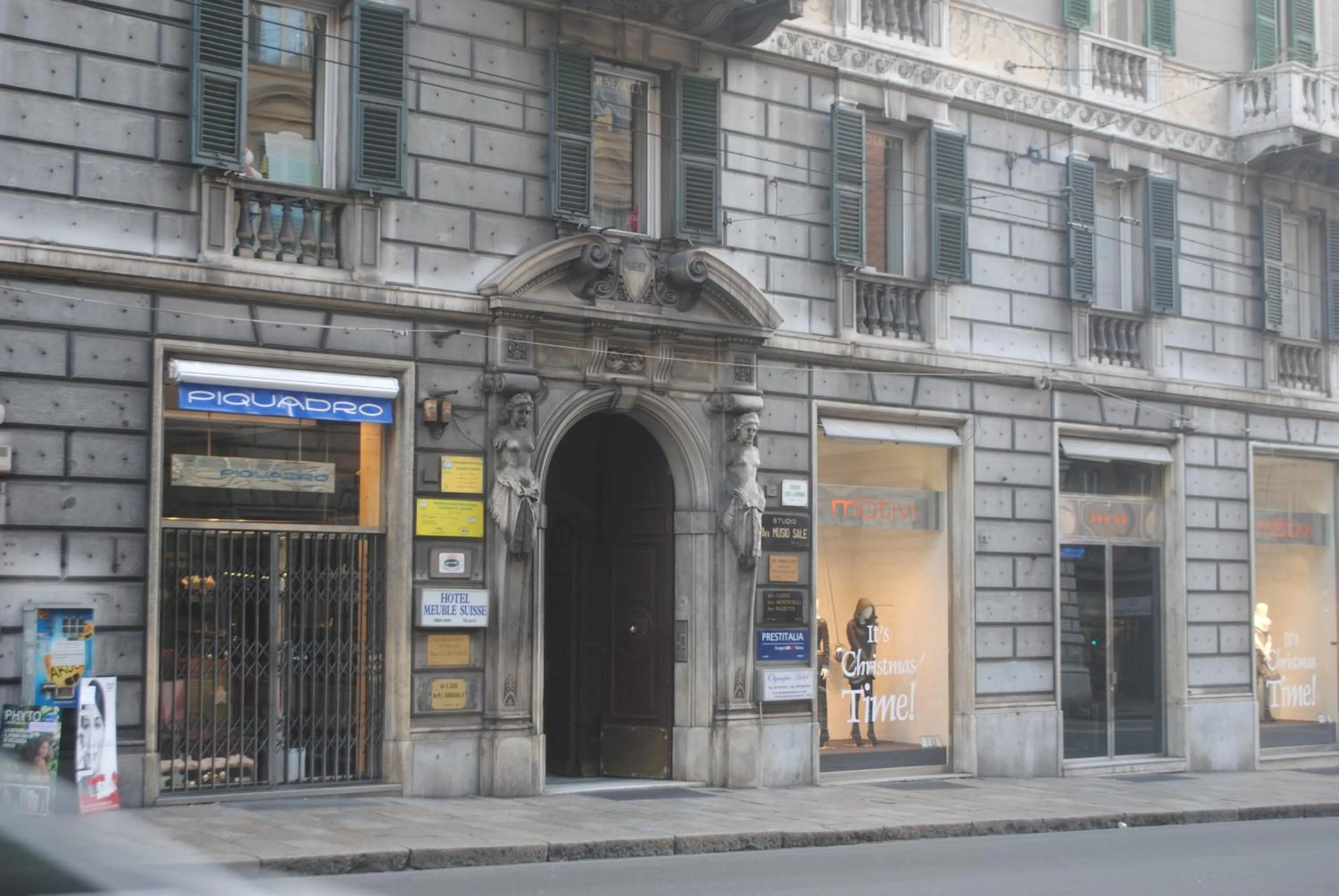 Facade/entrance in Olympia Hotel