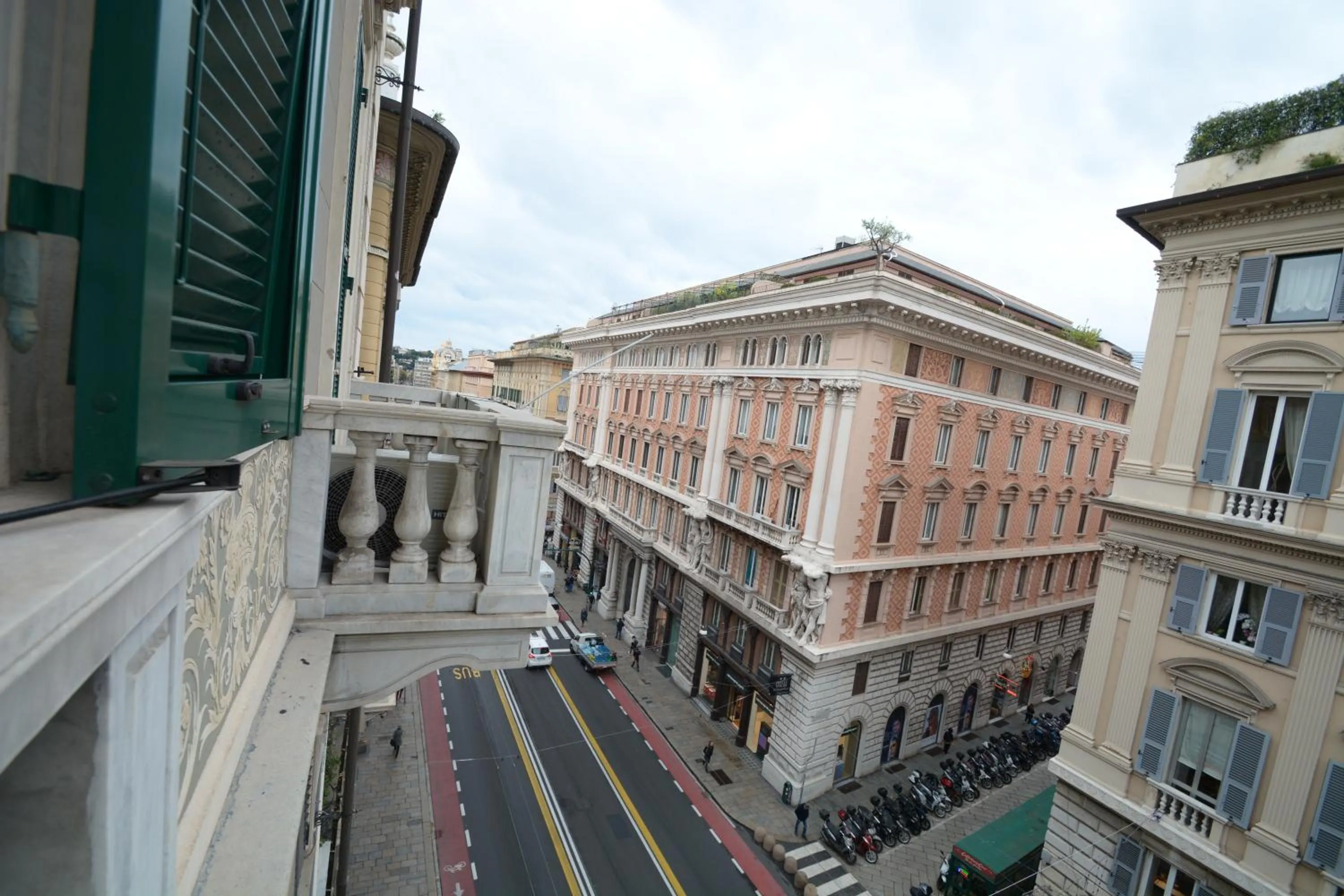 City view in Olympia Hotel