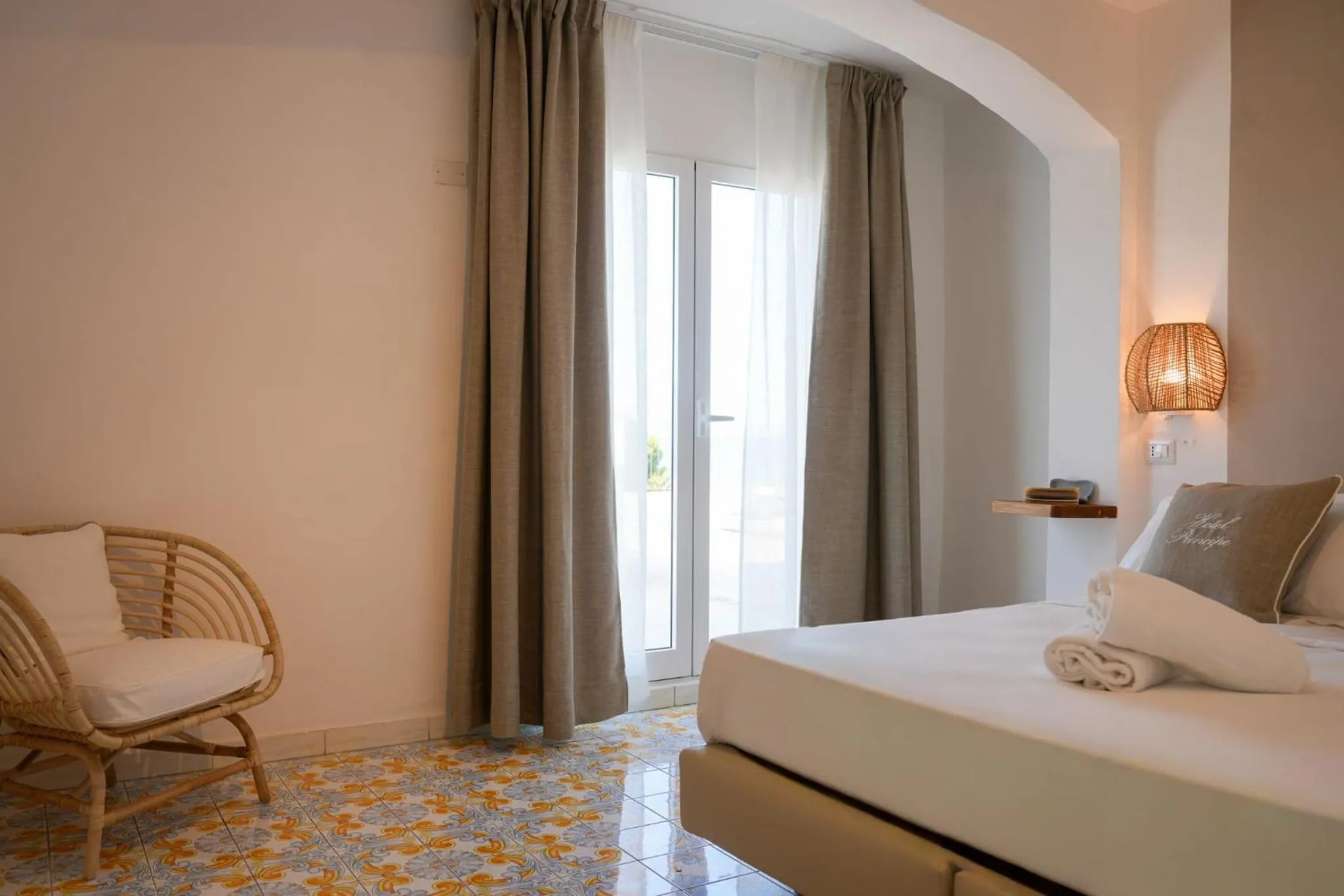 Photo of the whole room, Bed in Hotel Terme Principe