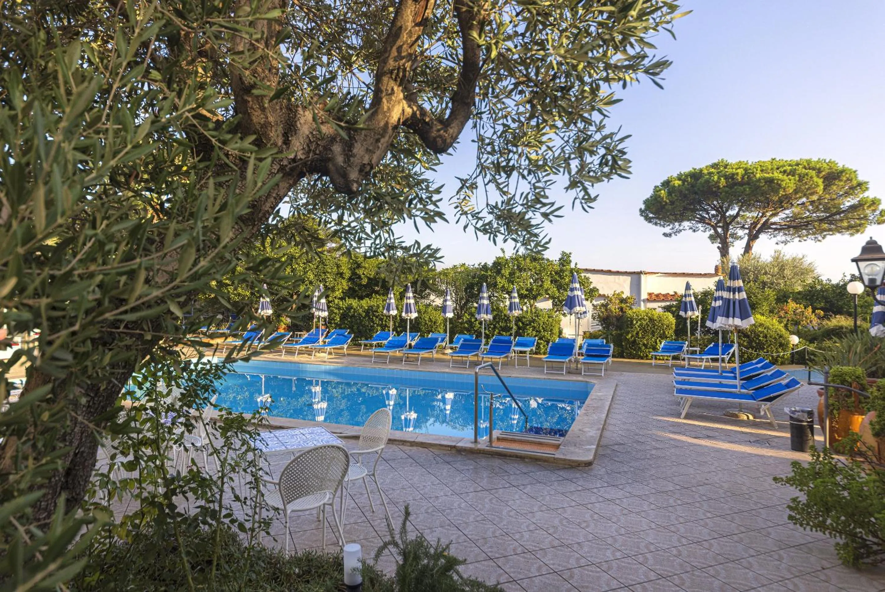 Swimming pool in Hotel Terme Principe