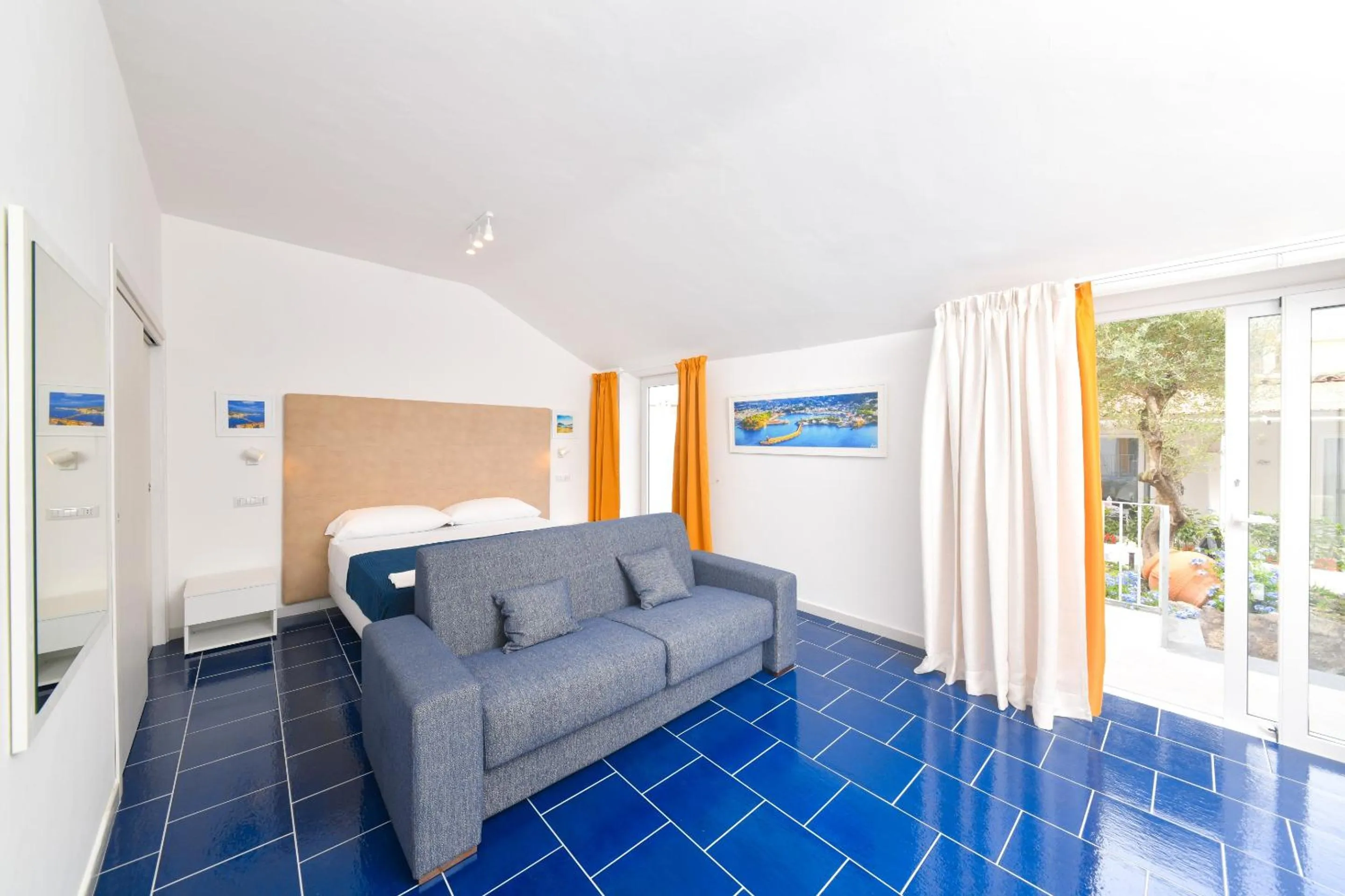 Bed in Hotel Terme Principe