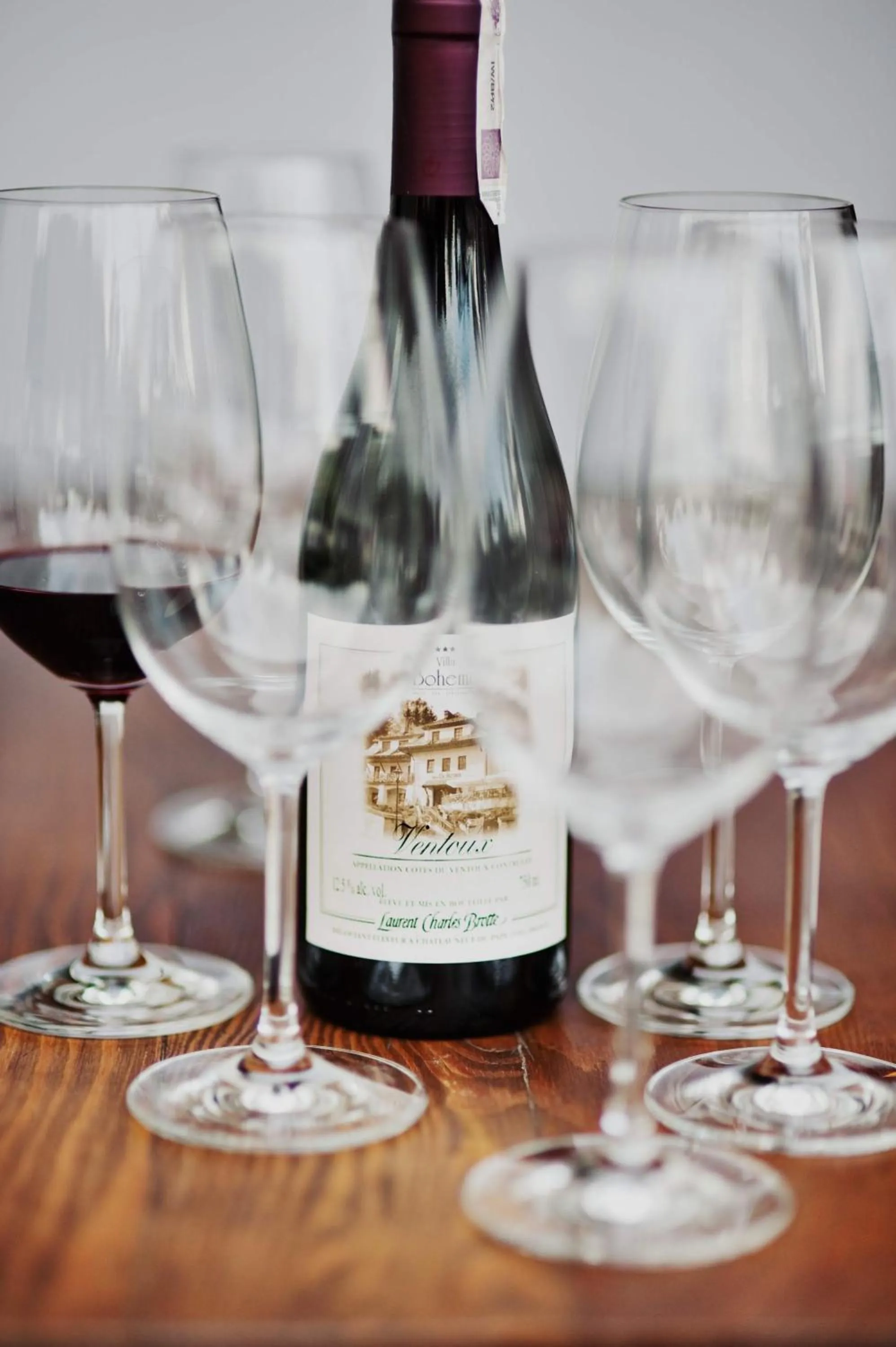 Alcoholic drinks in Hotel Villa Bohema