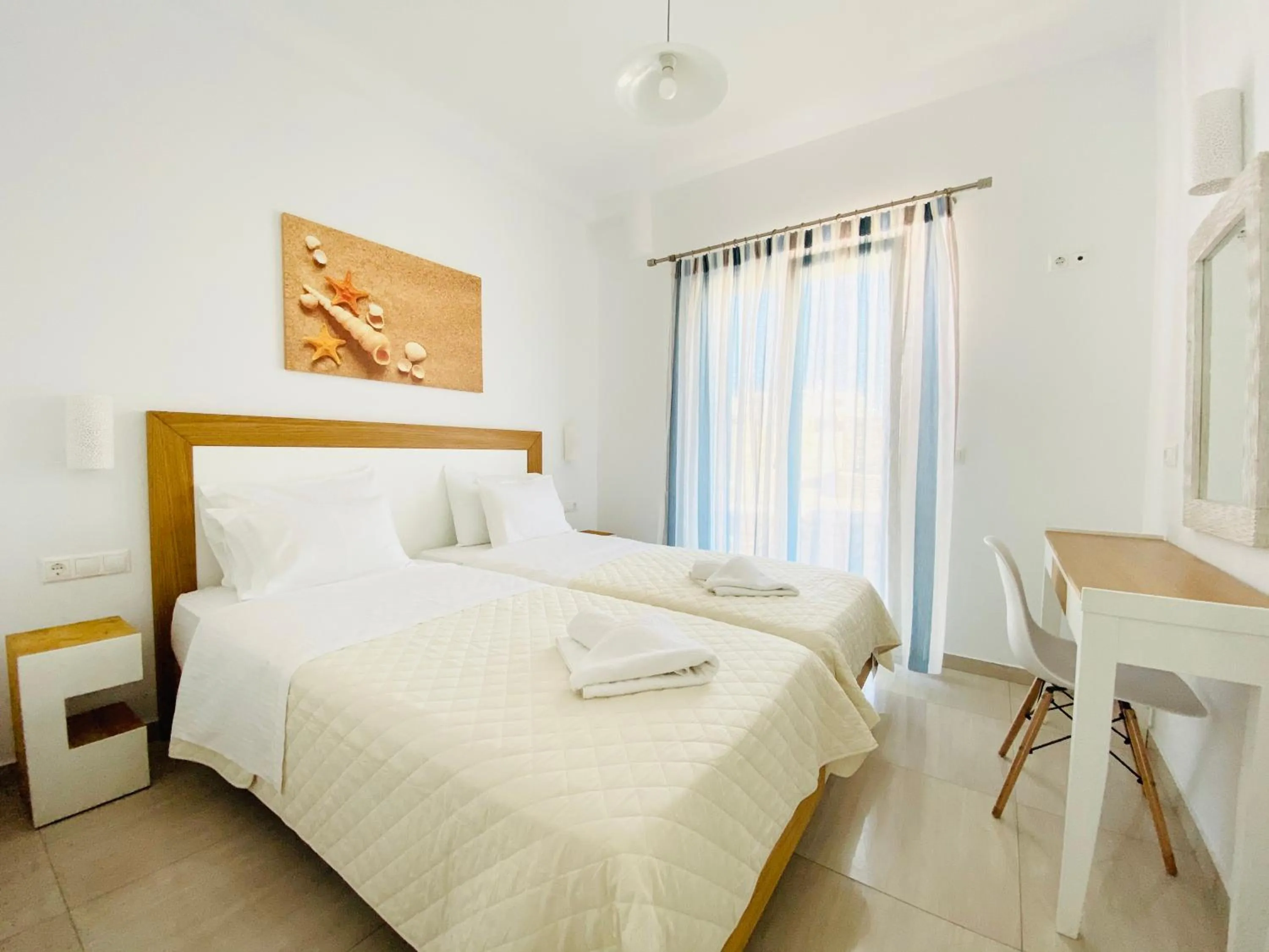 Bedroom, Bed in Eleftheria Hotel & Apartments