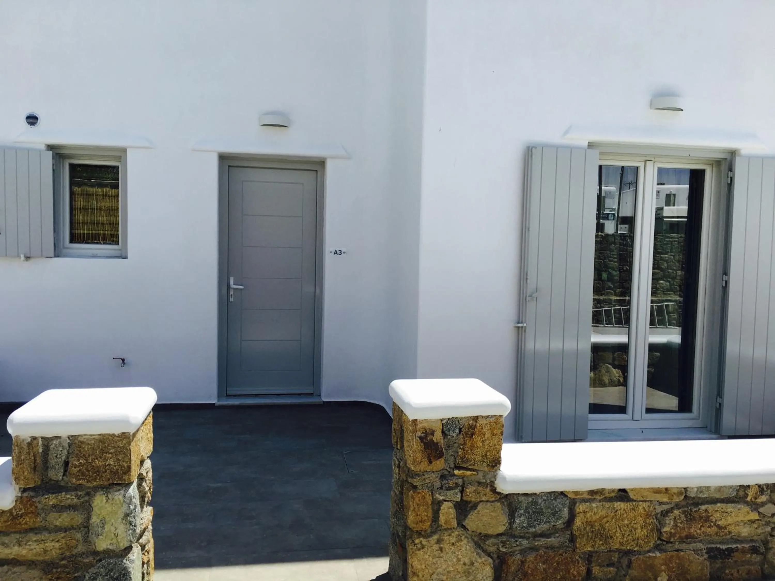 Balcony/Terrace in Eleftheria Hotel & Apartments