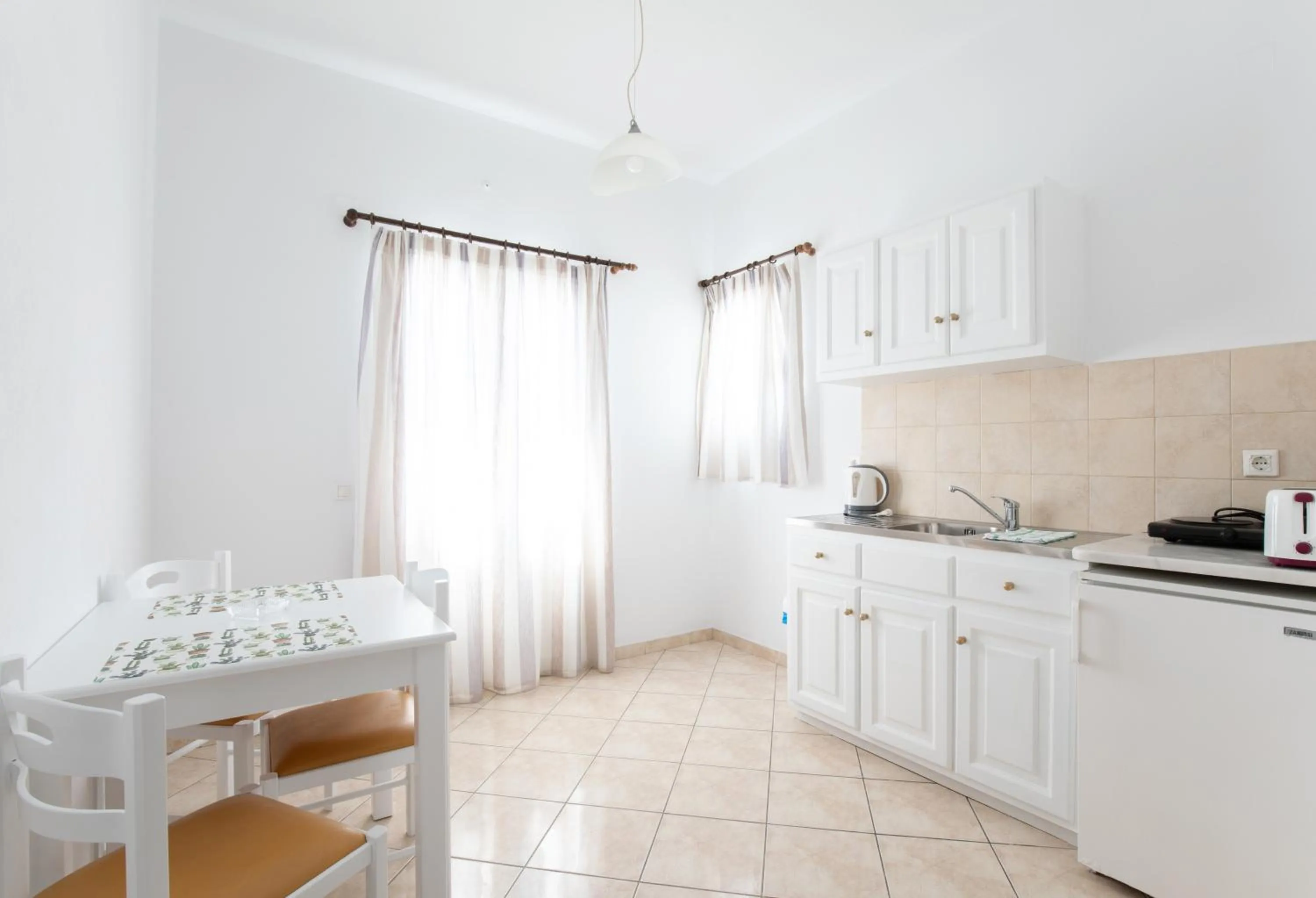 kitchen in Eleftheria Hotel & Apartments