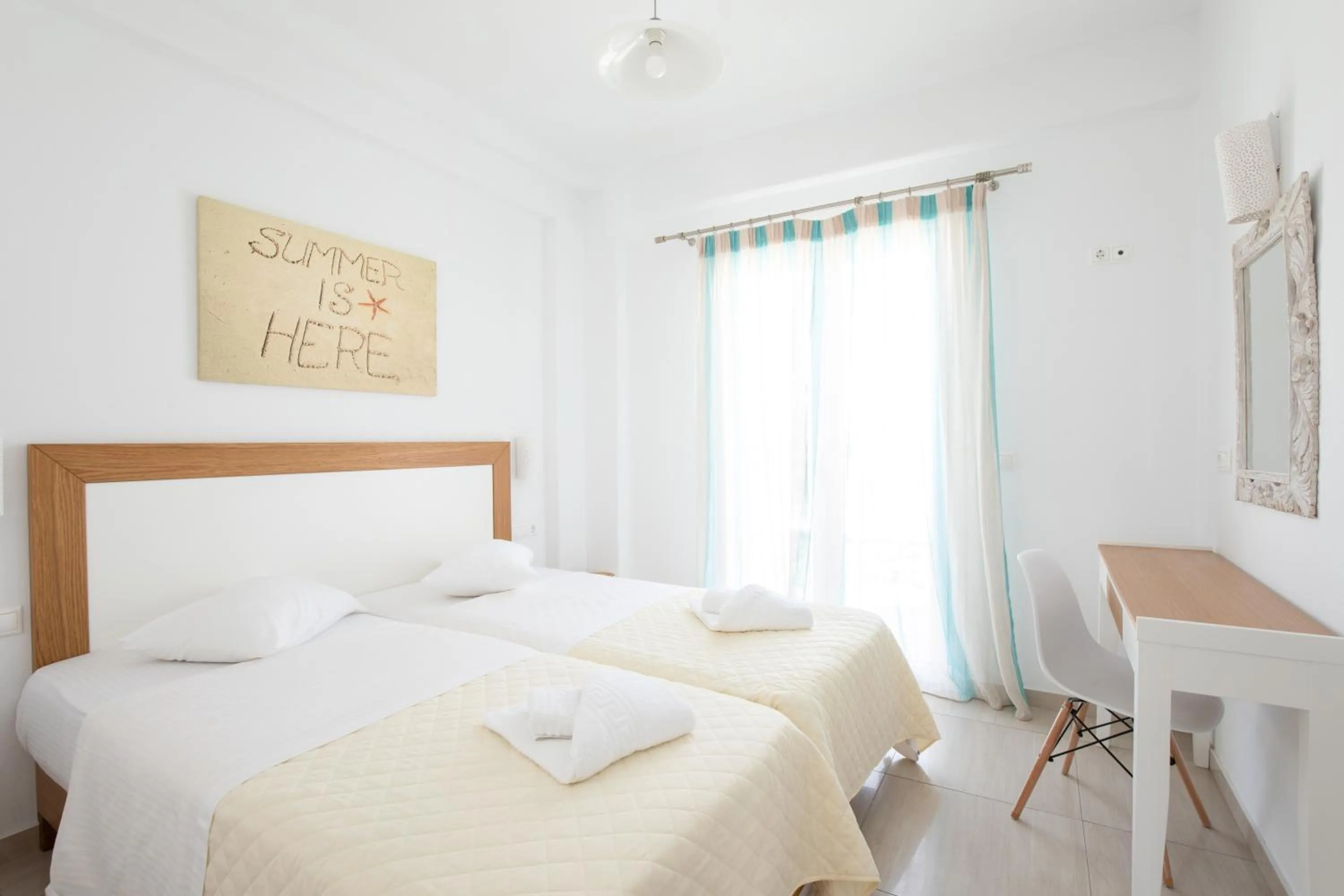 Bedroom, Bed in Eleftheria Hotel & Apartments
