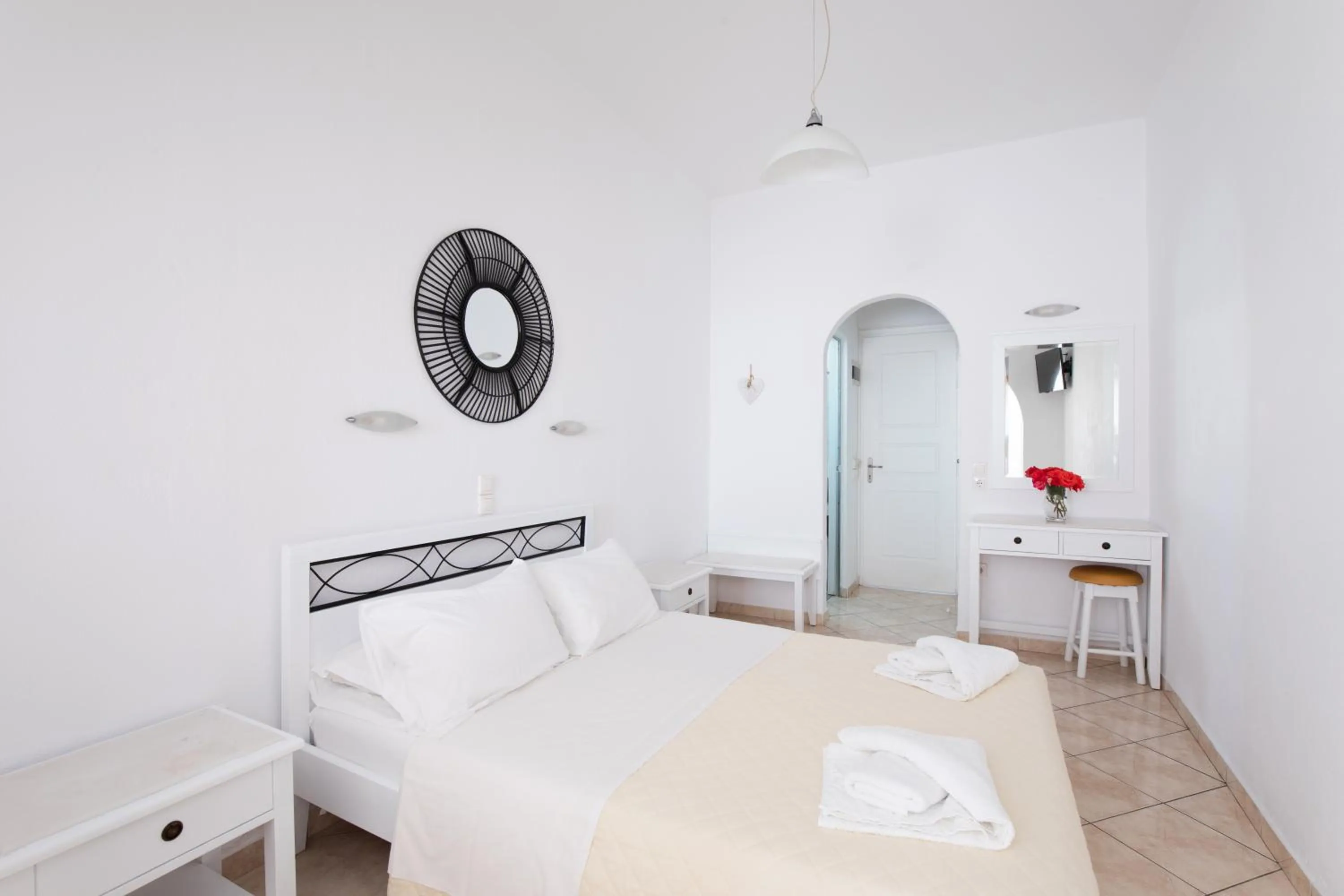 Bedroom, Bed in Eleftheria Hotel & Apartments