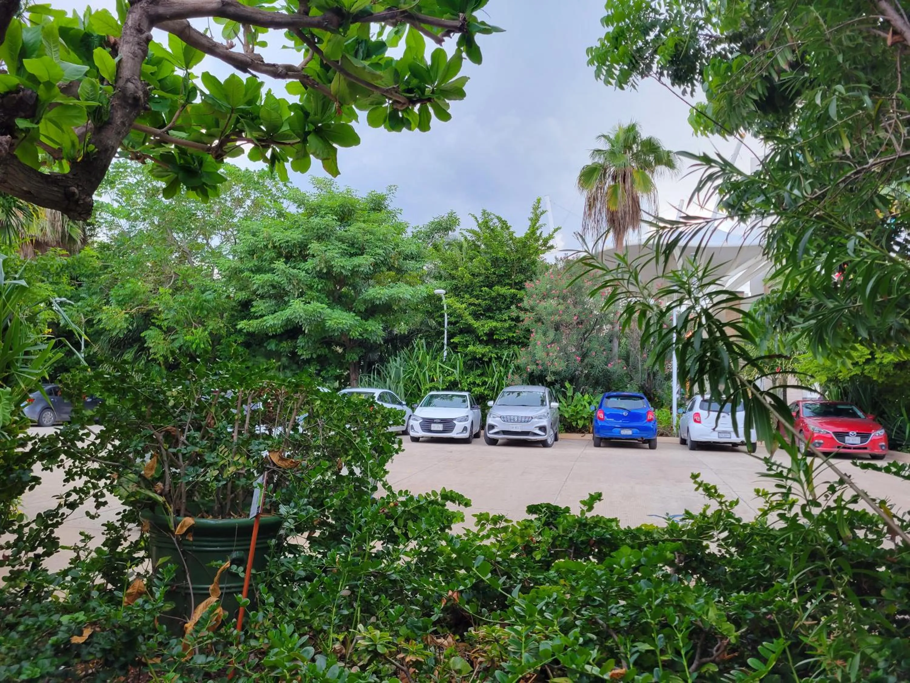 Parking in Beachfront Getaway Condo