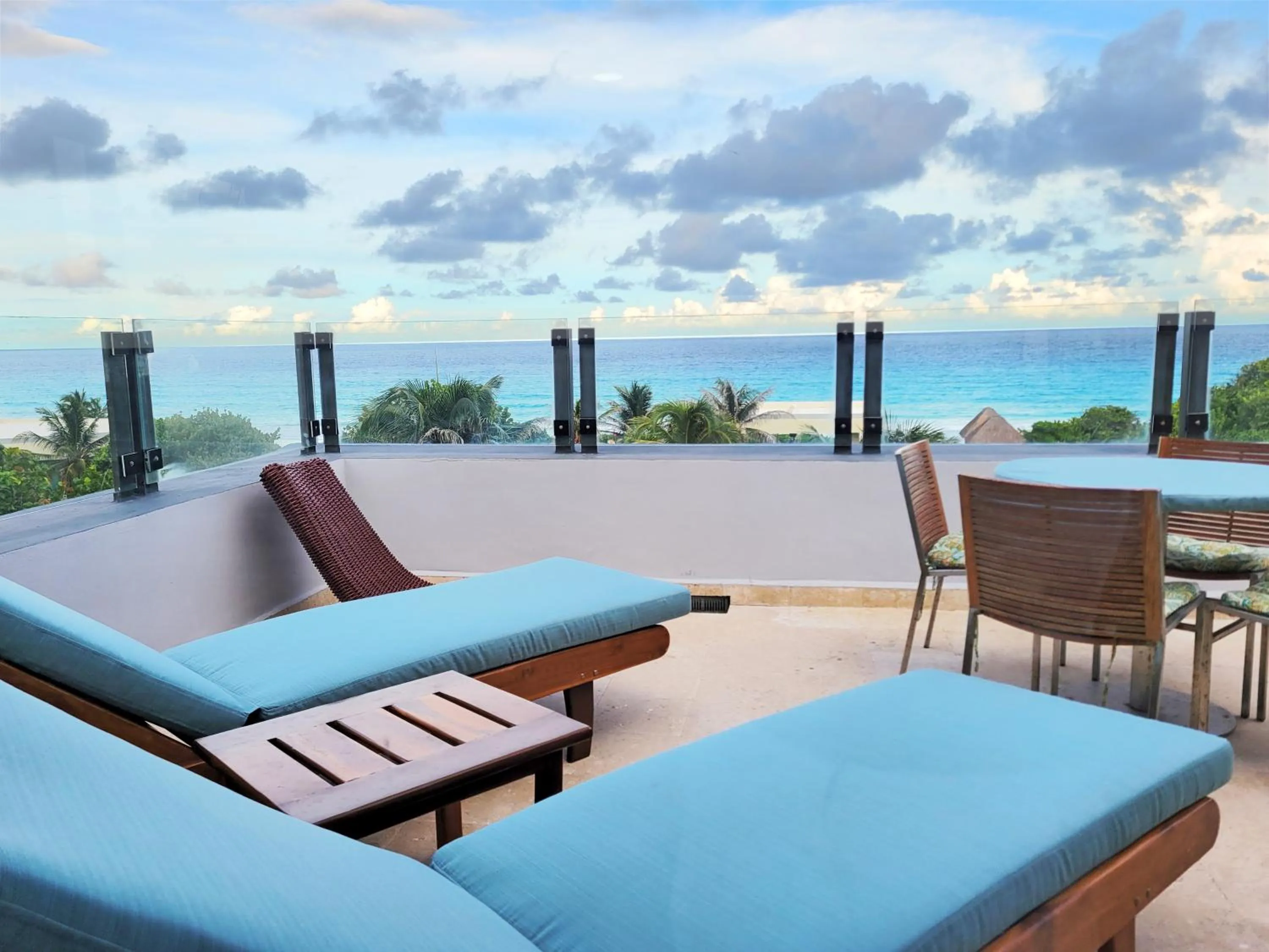 Balcony/Terrace in Beachfront Getaway Condo