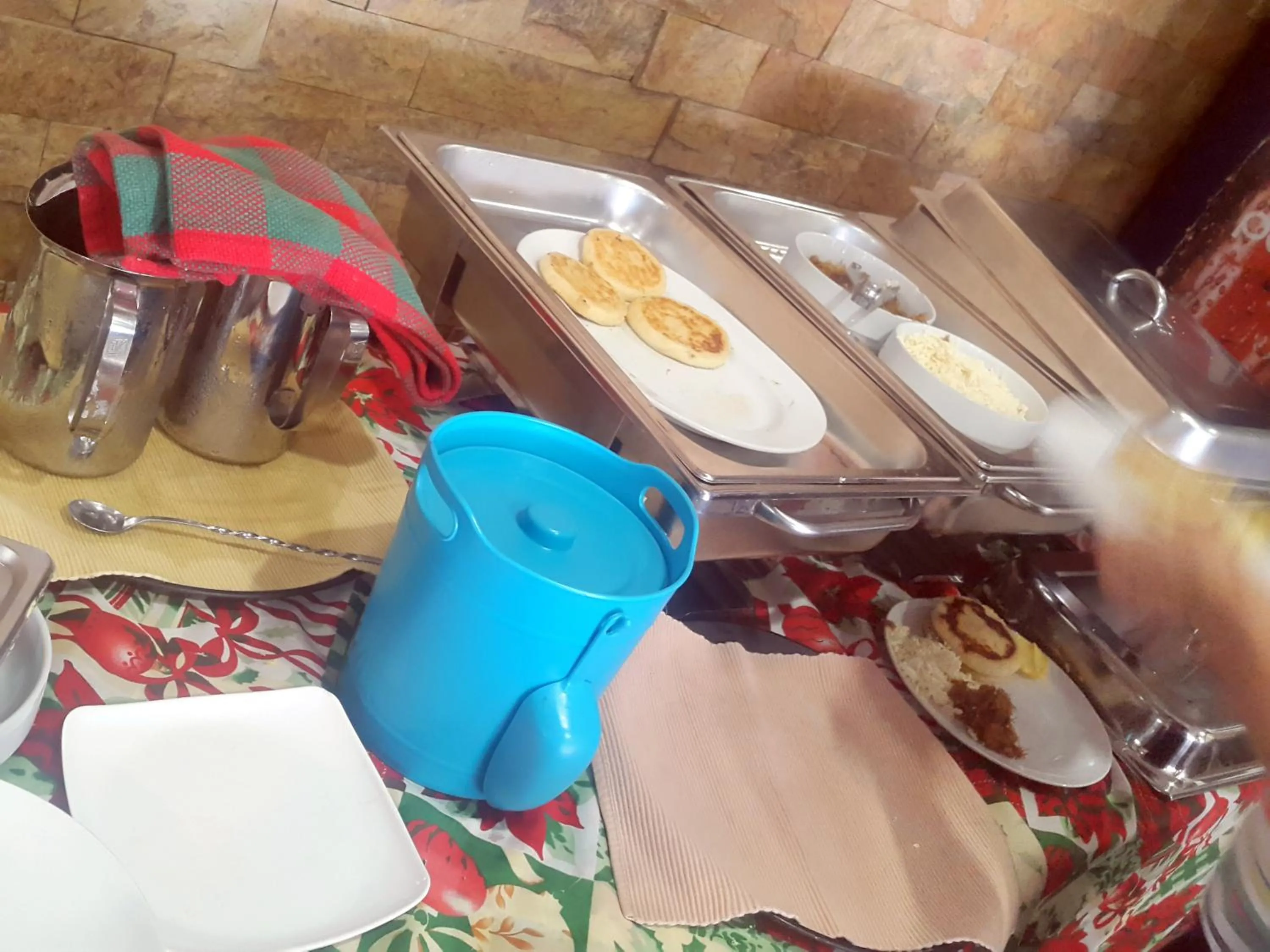 Breakfast in Hotel Villa Playa Grande