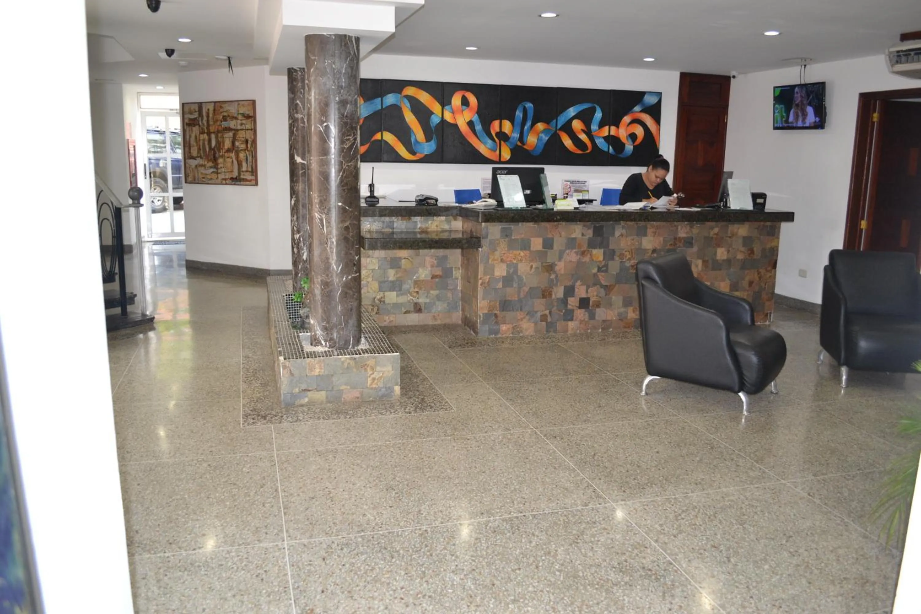 Lobby or reception in Hotel Villa Playa Grande