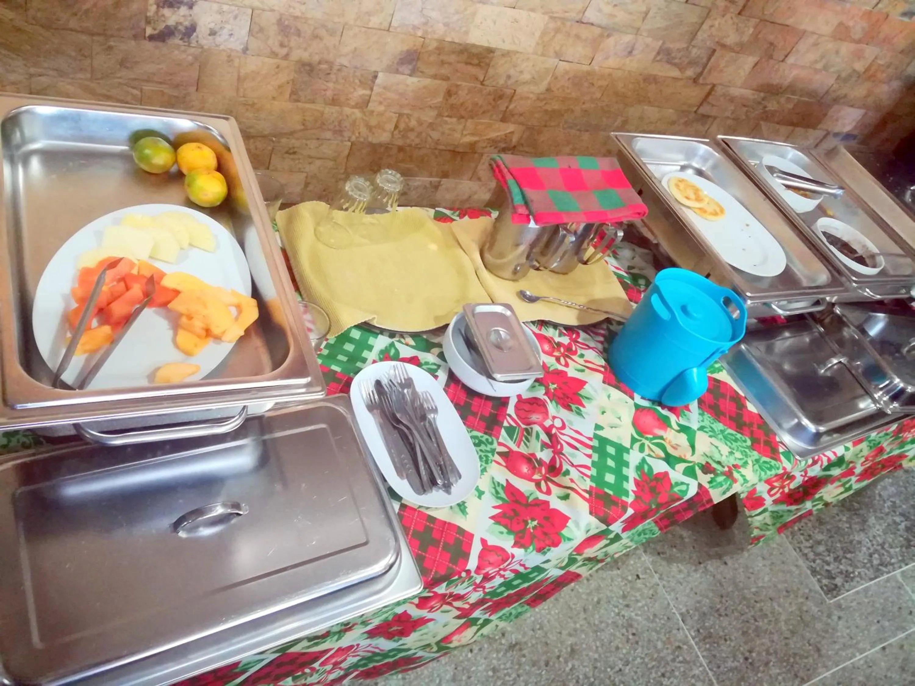 Breakfast in Hotel Villa Playa Grande