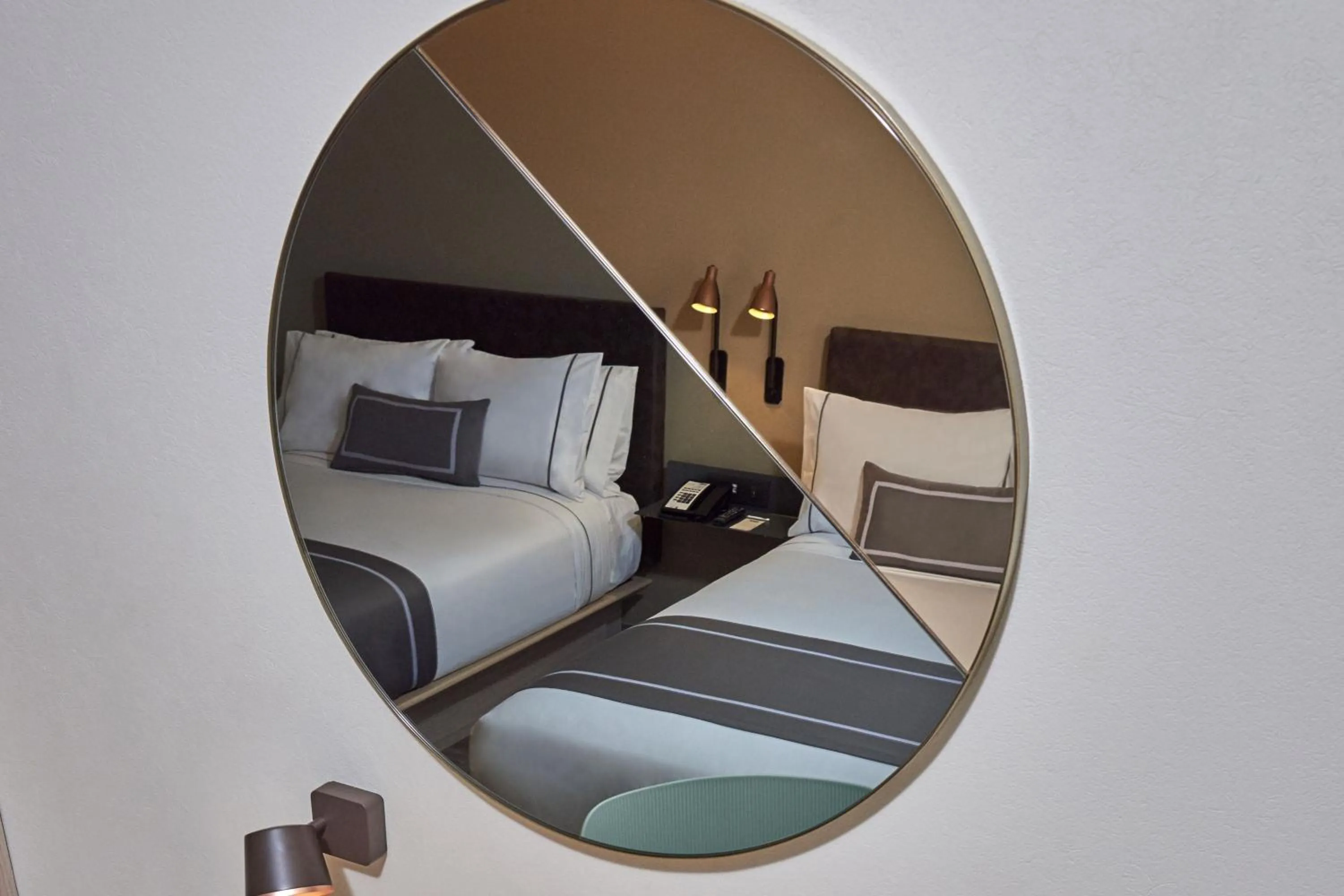 Bedroom, Bed in City Express Plus by Marriott Cancun Aeropuerto Riviera