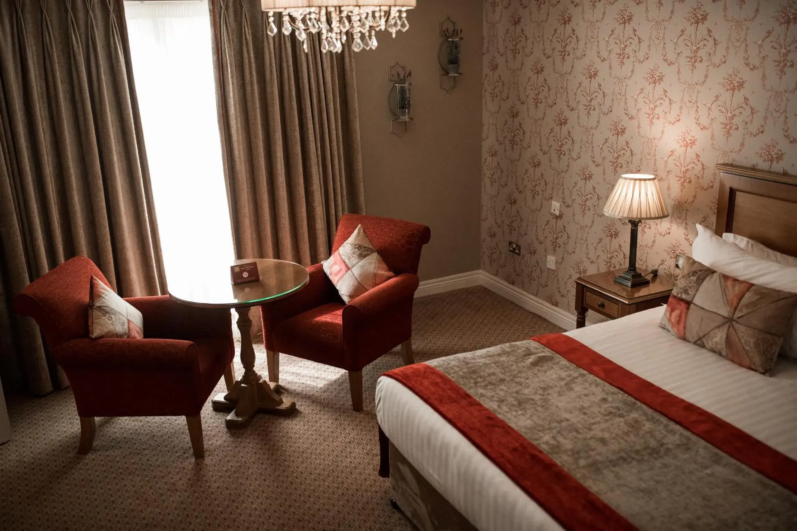 Seating area, Bed in Clanard Court Hotel Seating area, Bed in Clanard Court Hotel