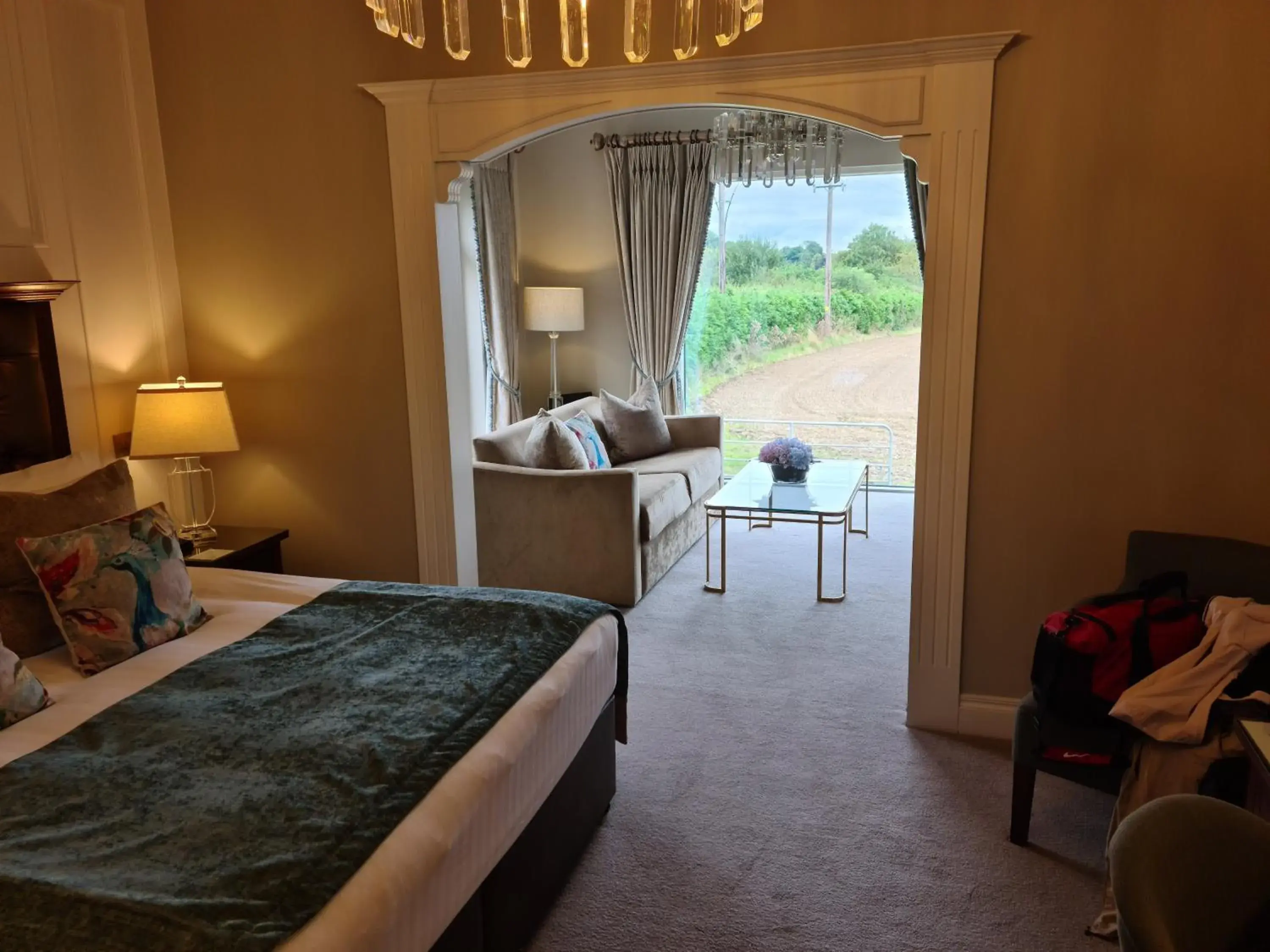 View (from property/room), Bed in Clanard Court Hotel View (from property/room), Bed in Clanard Court Hotel