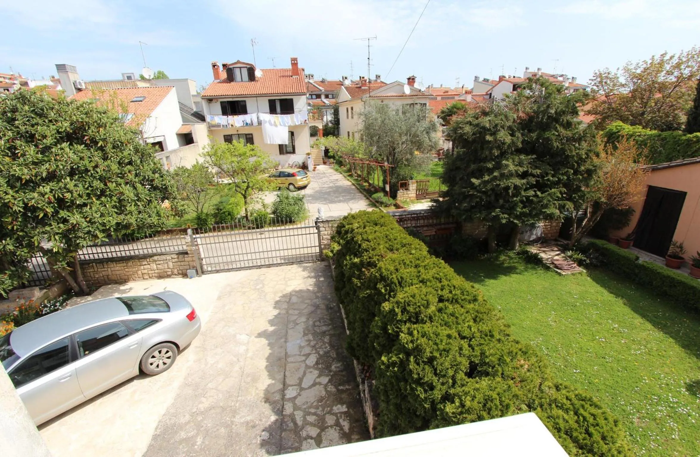 Garden view in Apartments Milena