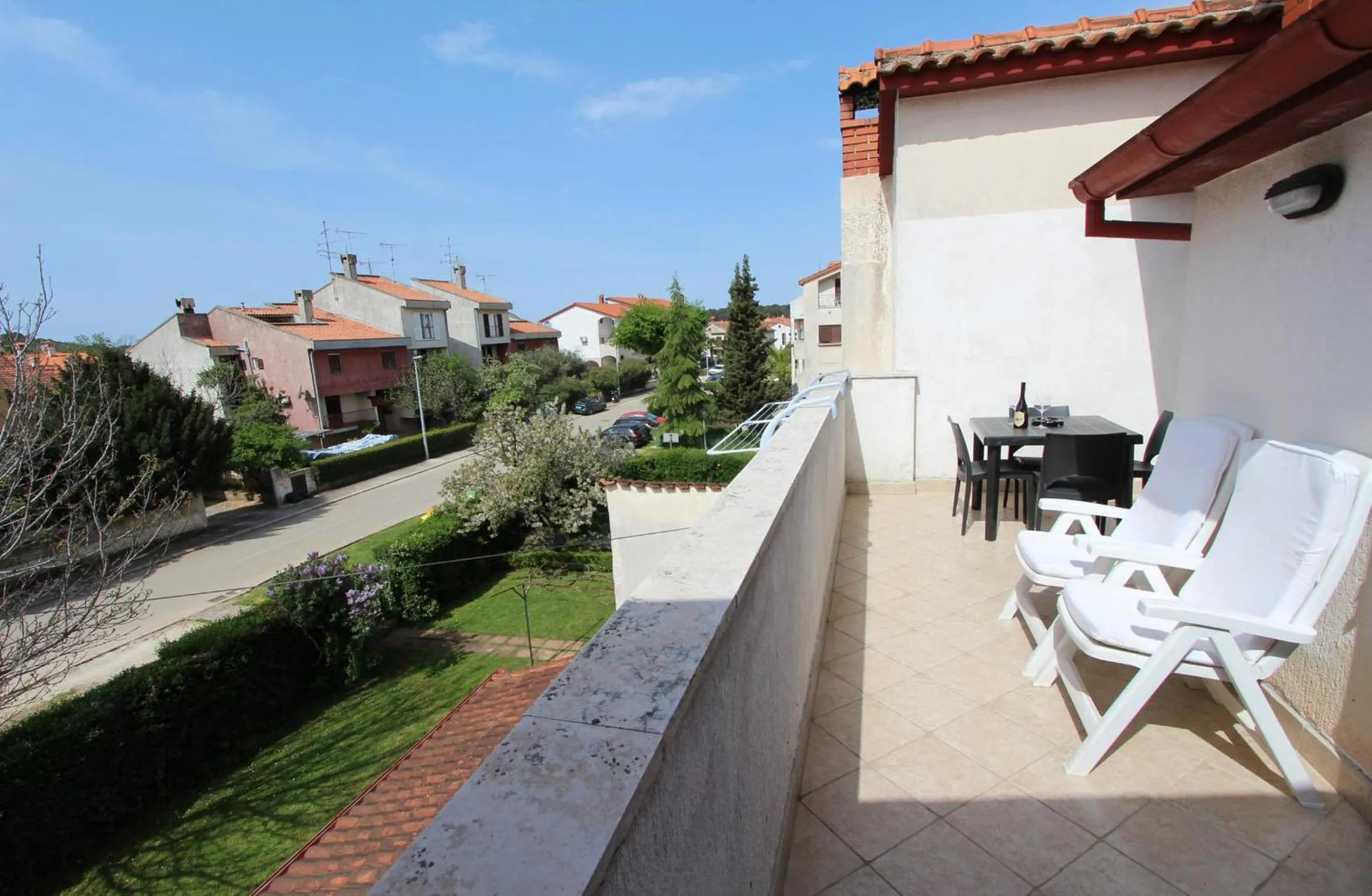 Balcony/Terrace in Apartments Milena