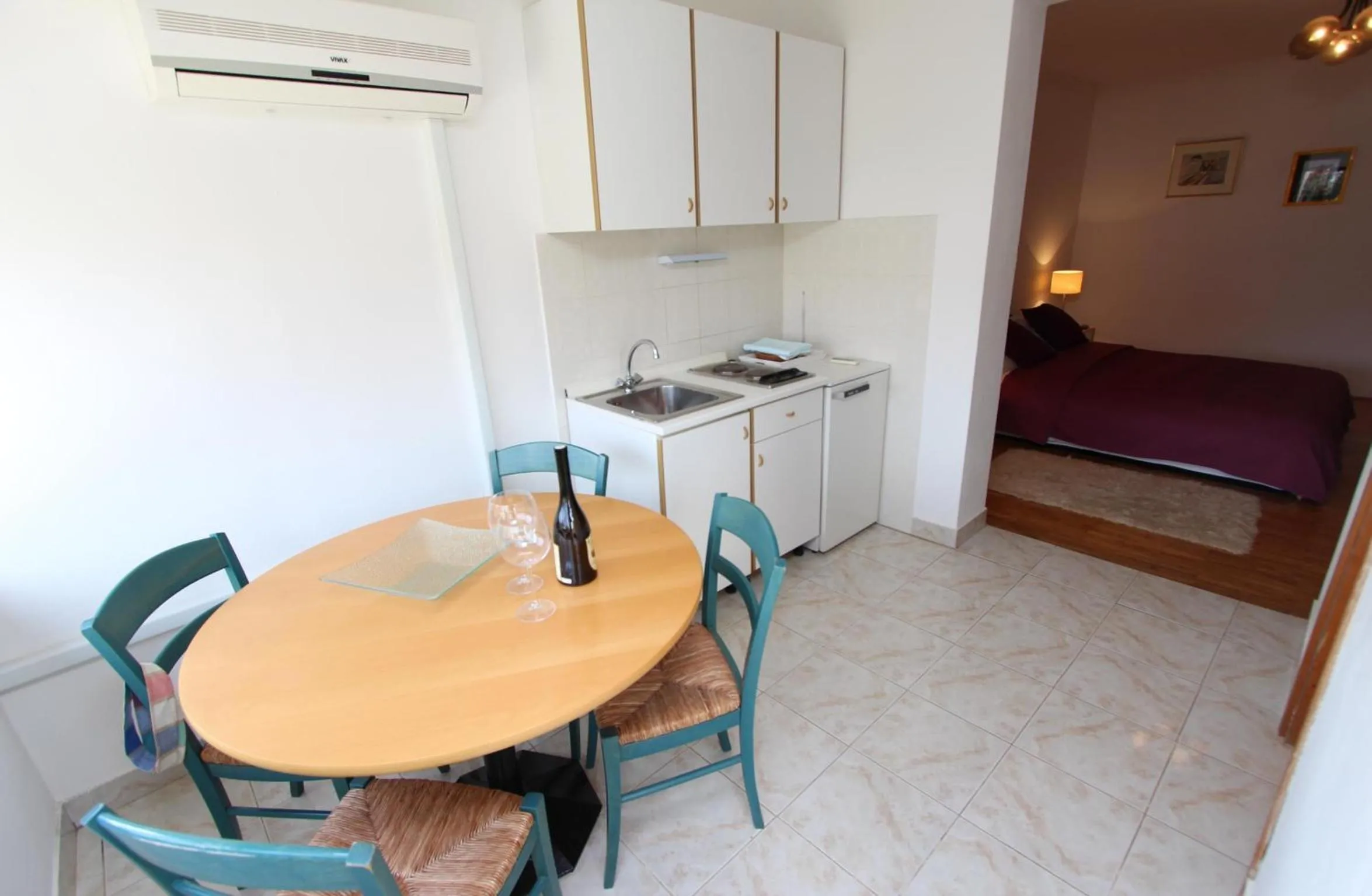 Kitchen or kitchenette in Apartments Milena