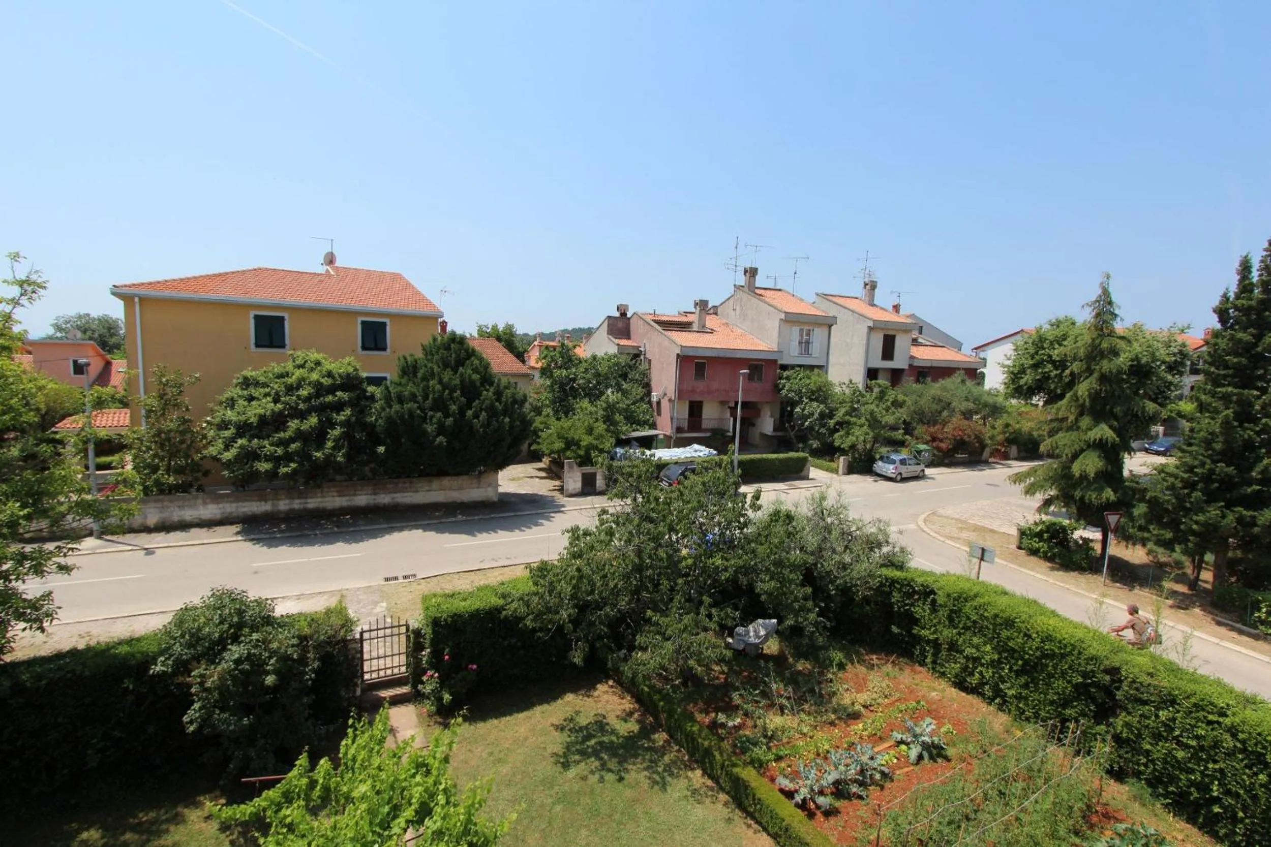 Garden view in Apartments Milena