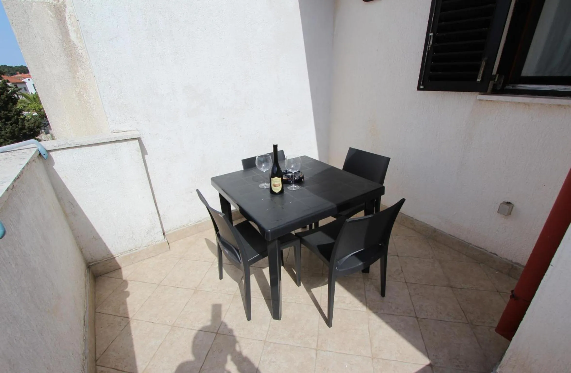 Balcony/Terrace in Apartments Milena