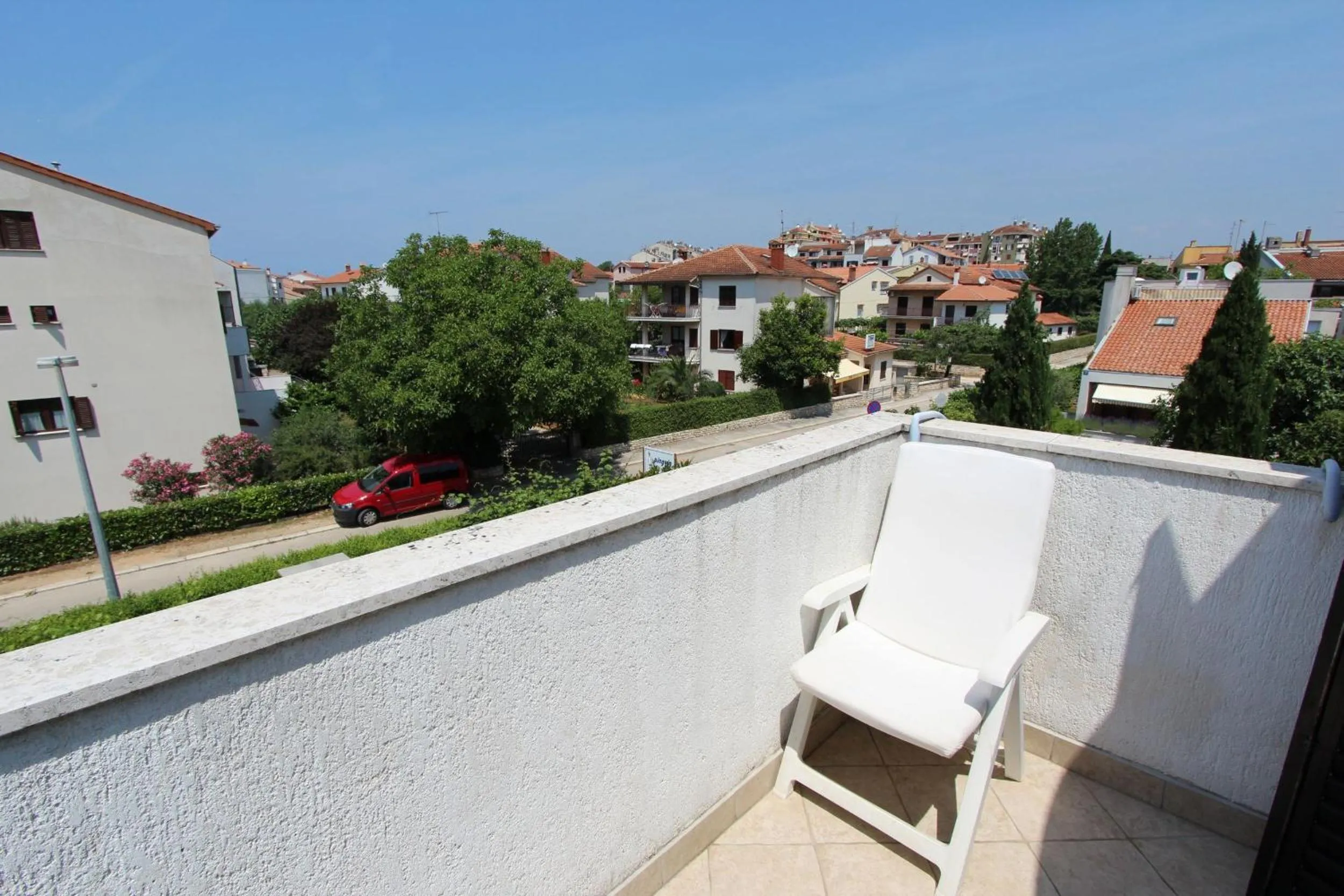 Balcony/Terrace in Apartments Milena