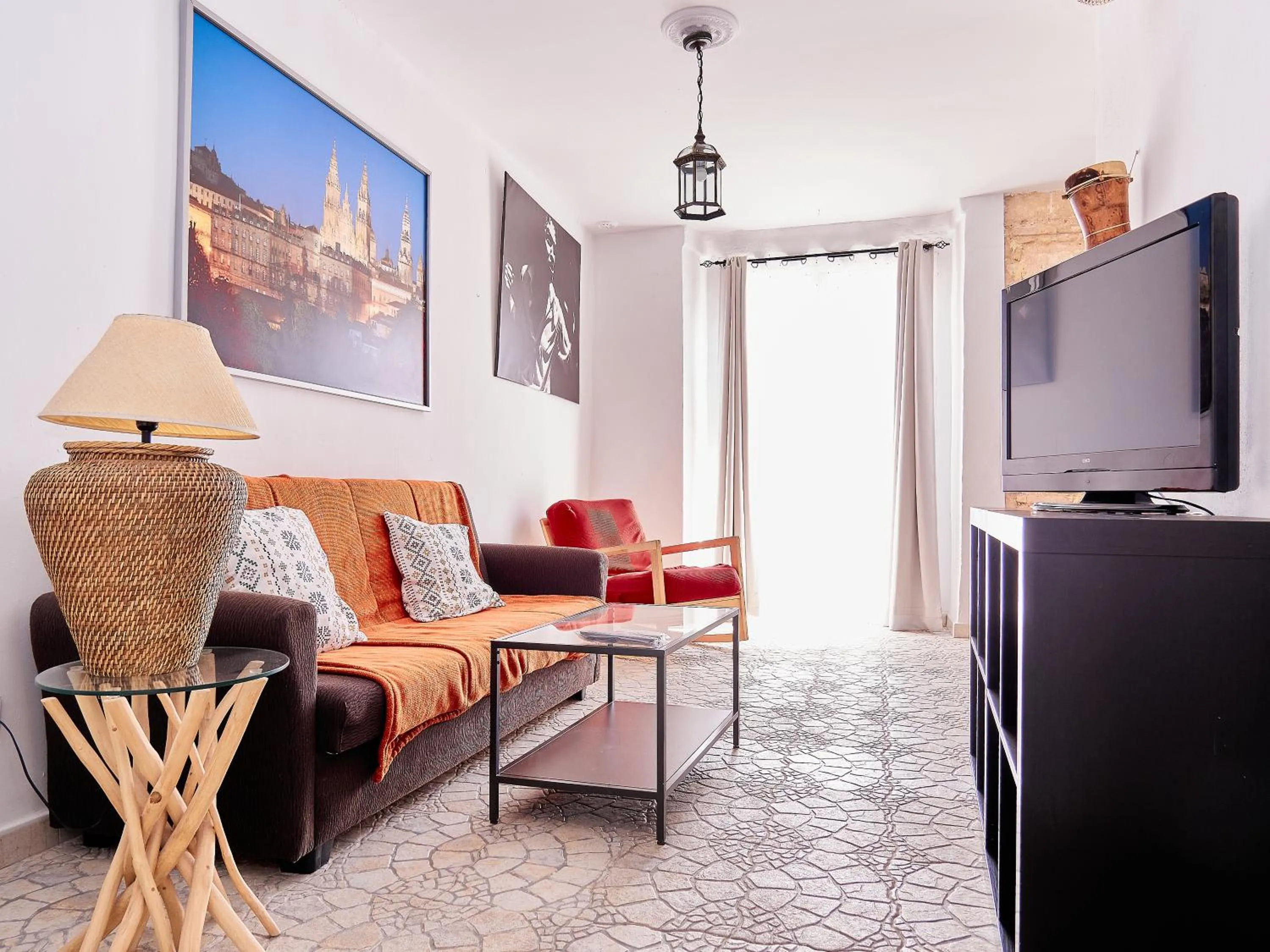 Living room in Apartamentos Jerez