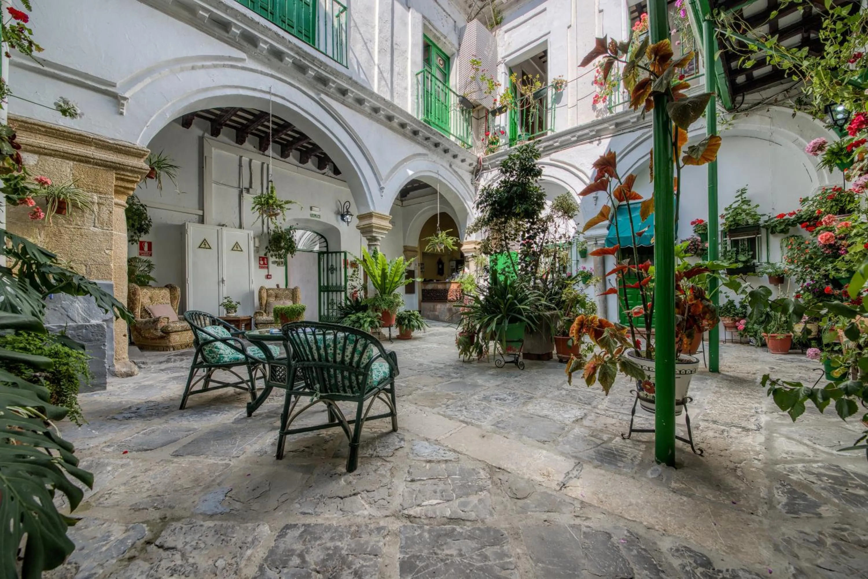 Patio in Apartamentos Jerez