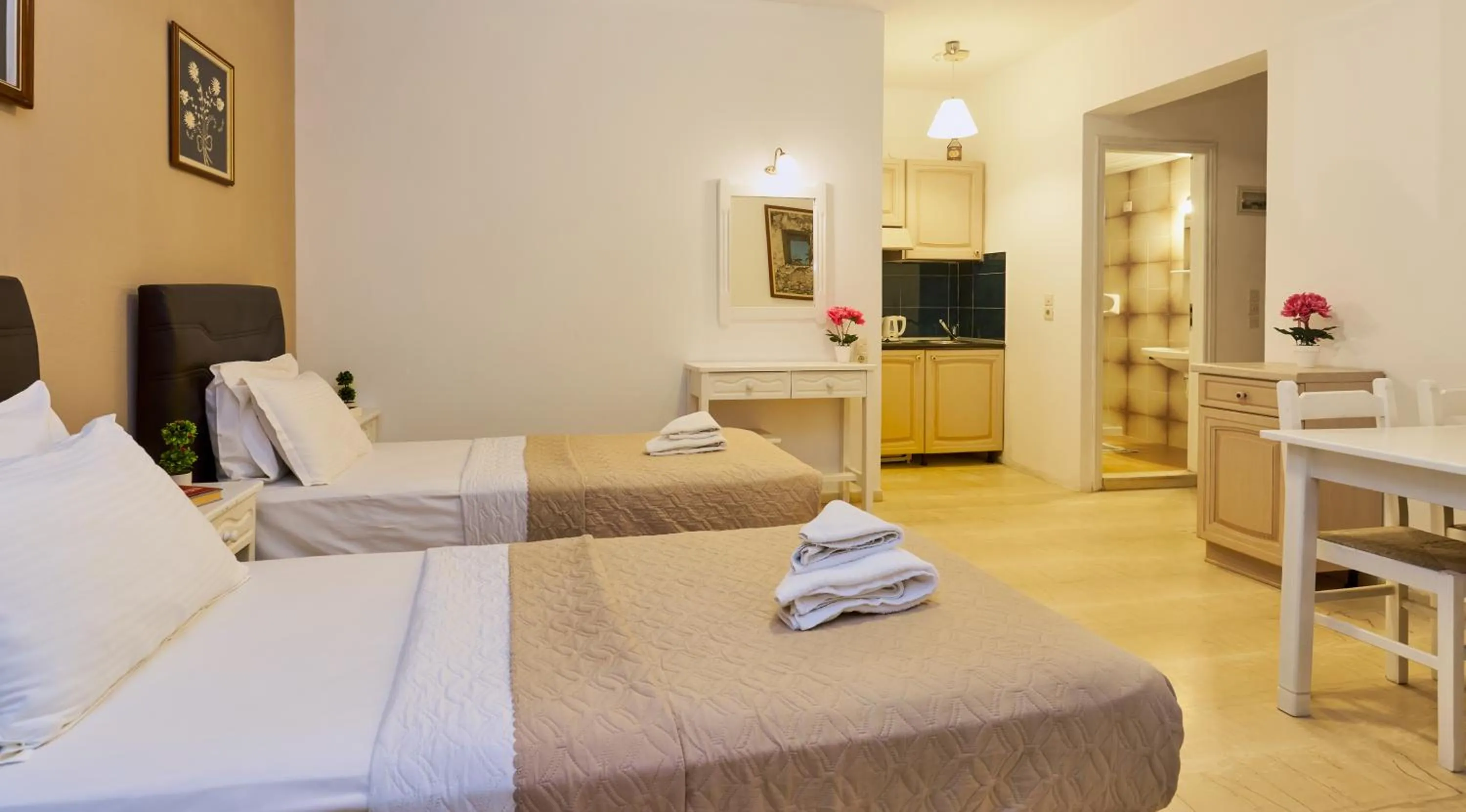 Photo of the whole room, Bed in Irini Stalis by Estia