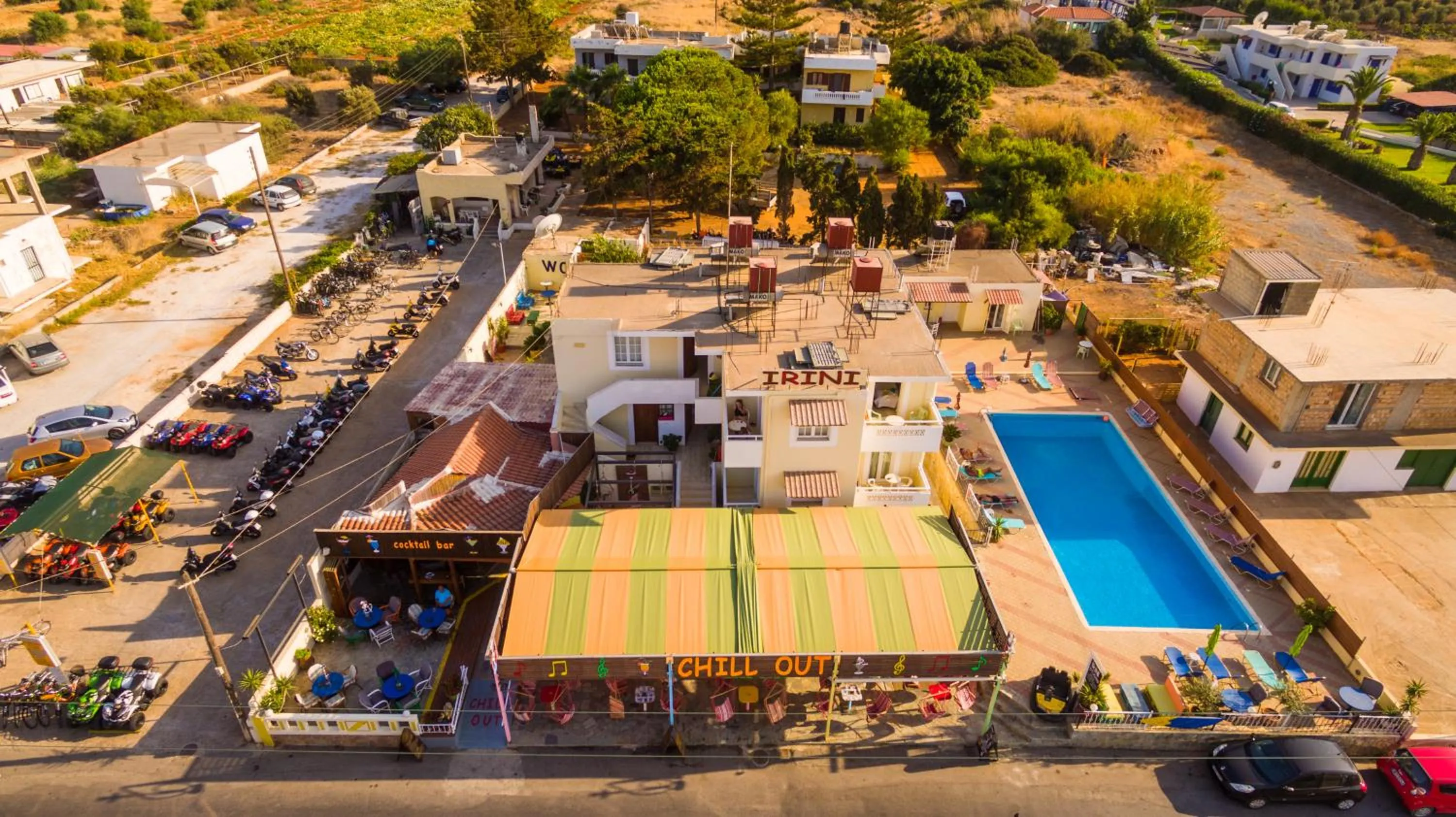 Bird's eye view in Irini Stalis by Estia