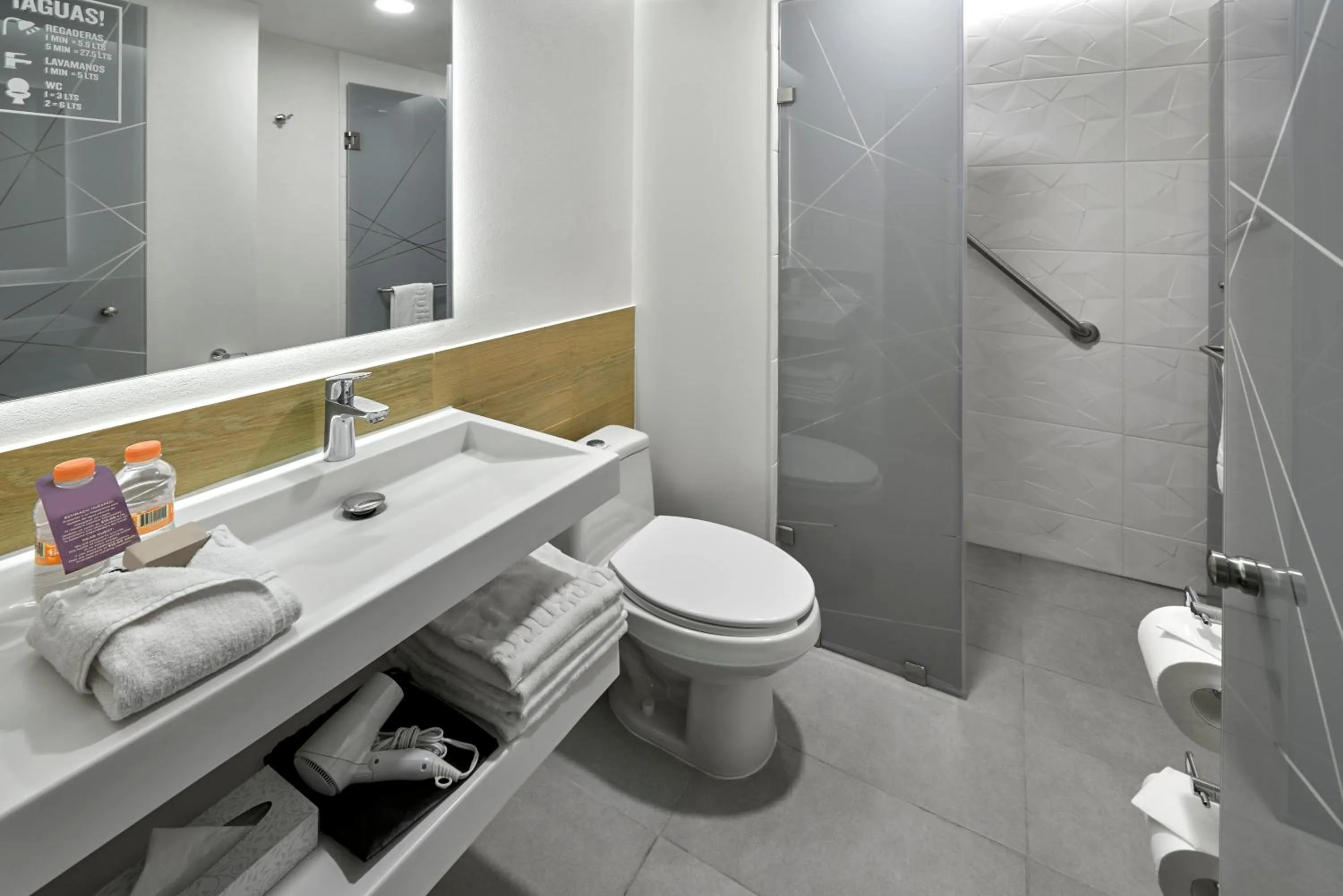 Bathroom in City Express Plus by Marriott Ciudad de Mexico Interlomas