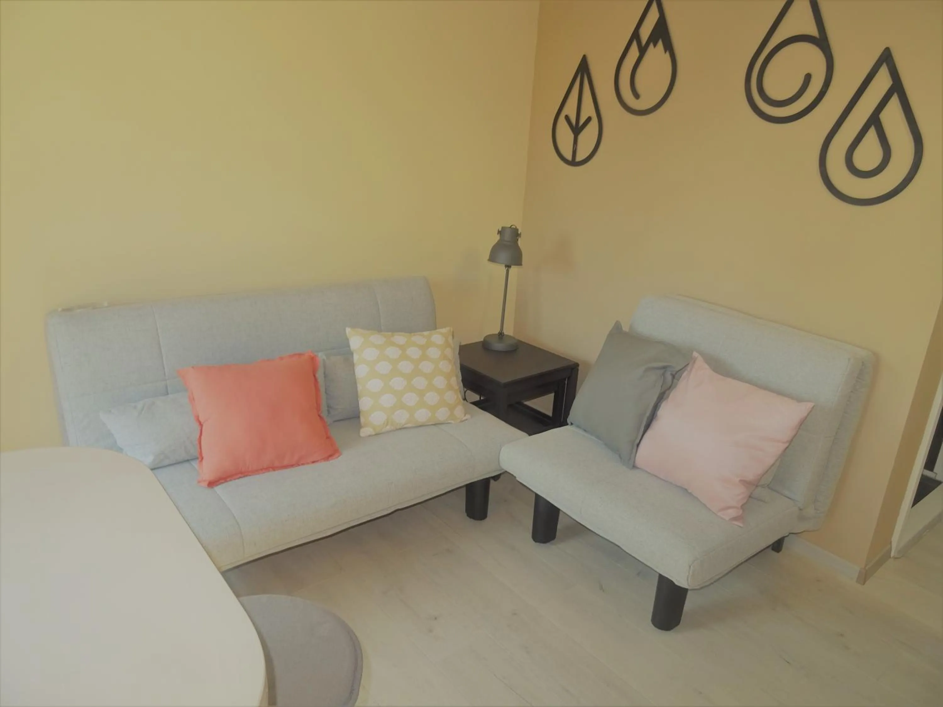 Living room in B&B Het Onderduukertje