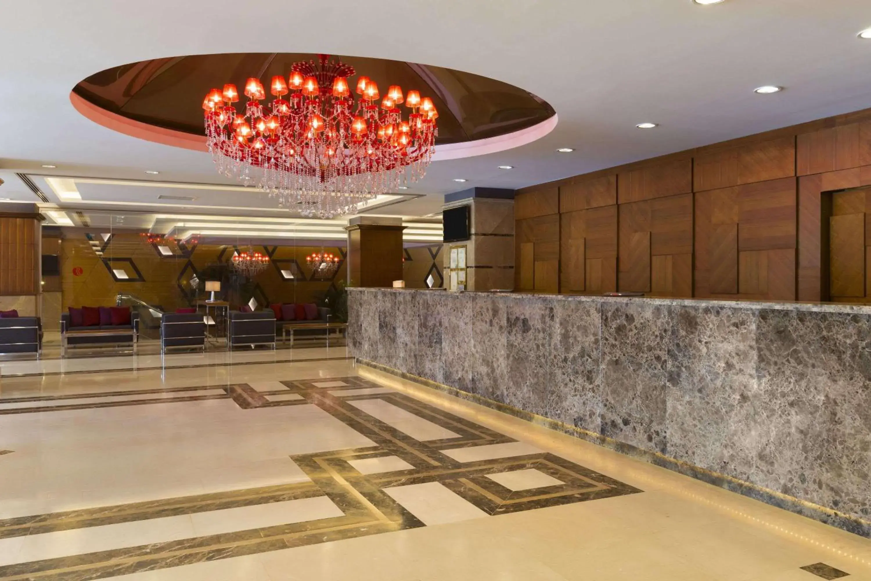 Lobby or reception in Ramada Plaza By Wyndham Izmit Lobby or reception in Ramada Plaza By Wyndham Izmit