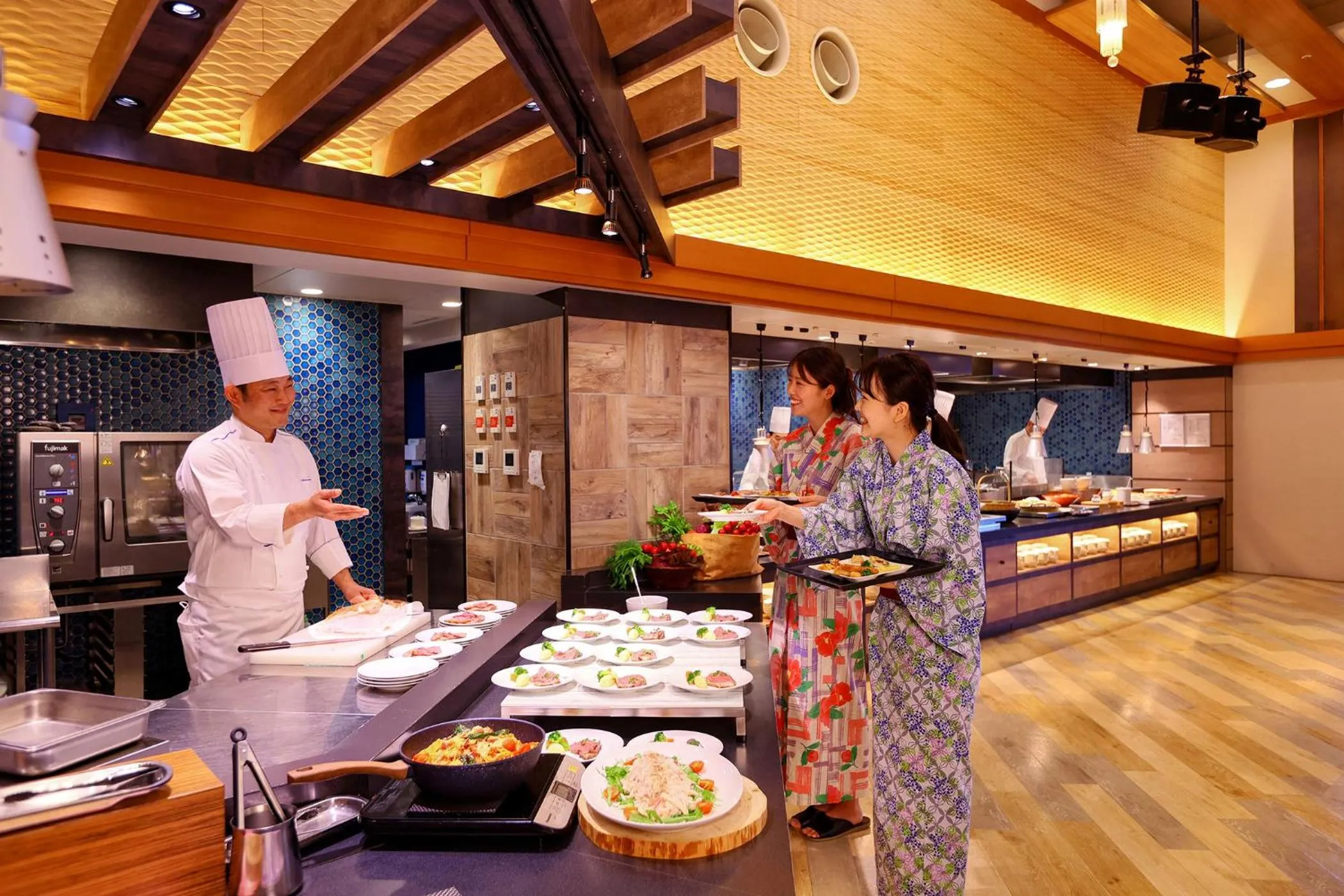 Restaurant/places to eat in Ooedo Onsen Monogatari Premium Shiomiso
