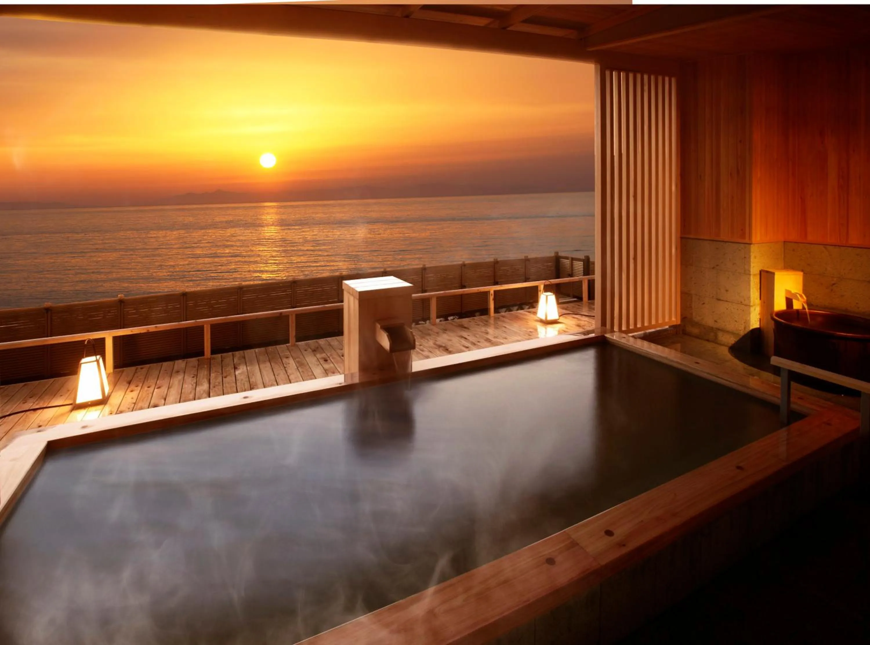 Hot Spring Bath in Ooedo Onsen Monogatari Premium Shiomiso