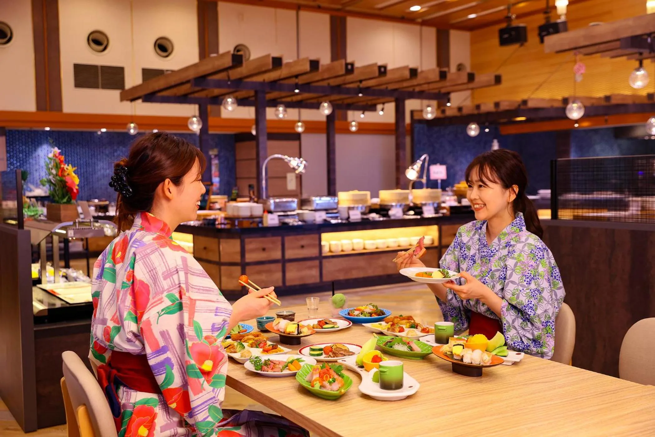 Restaurant/places to eat in Ooedo Onsen Monogatari Premium Shiomiso