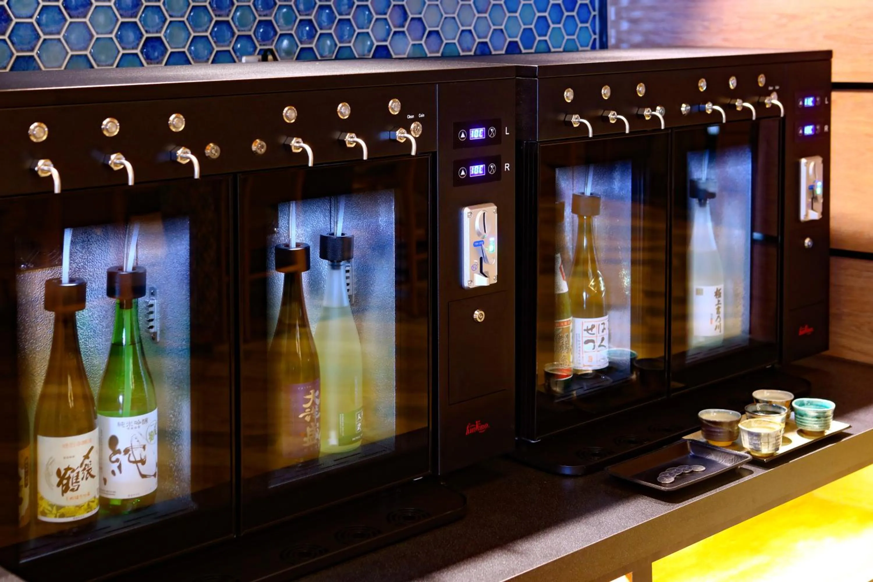 Alcoholic drinks in Ooedo Onsen Monogatari Premium Shiomiso