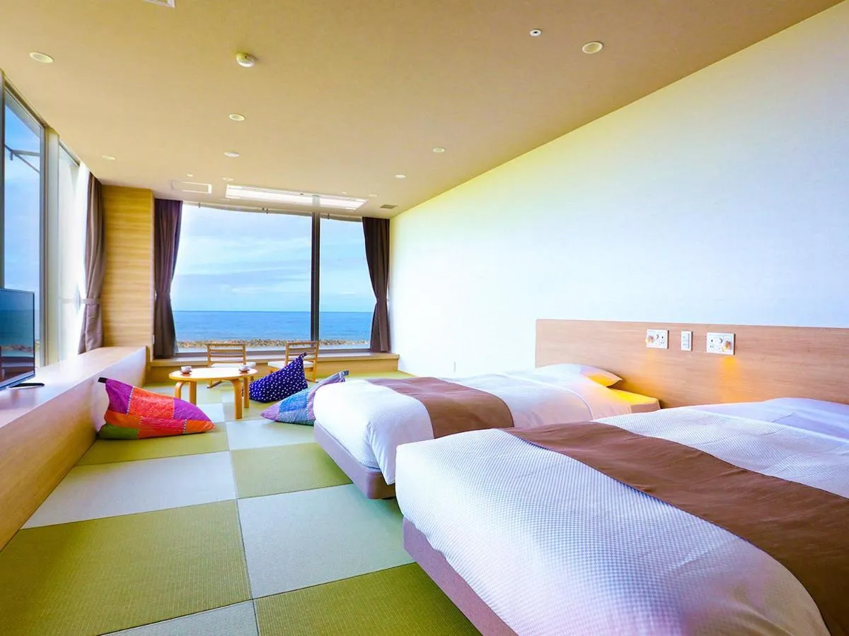 Bed in Ooedo Onsen Monogatari Premium Shiomiso