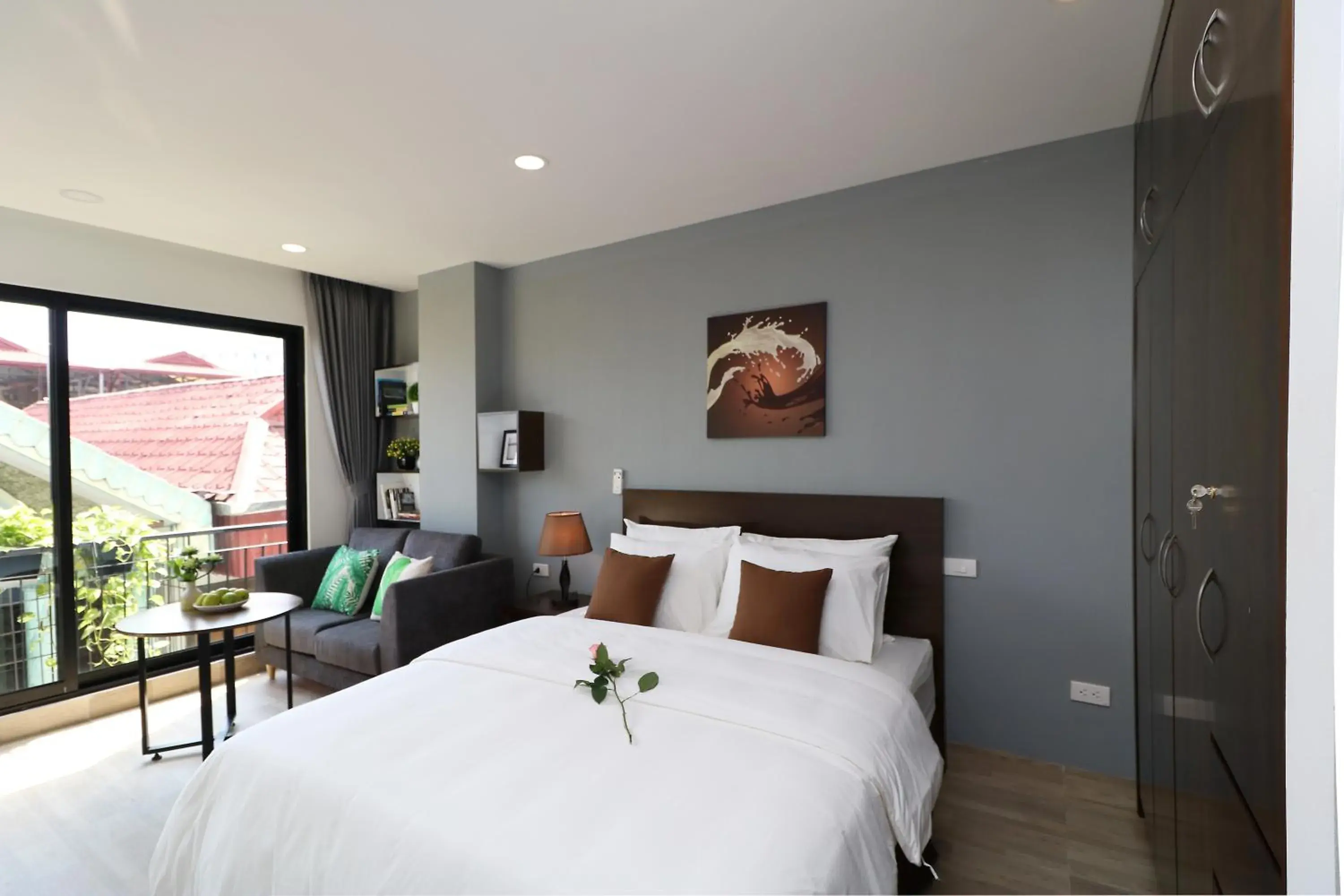 Photo of the whole room, Bed in ISTAY Hotel Apartment 6 Photo of the whole room, Bed in ISTAY Hotel Apartment 6