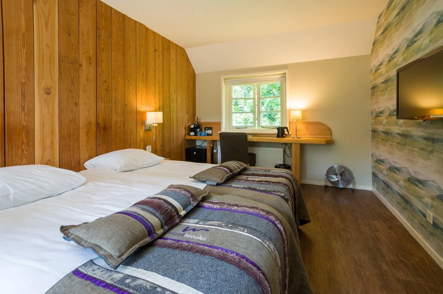 Bed in Landgoedhotel Woodbrooke Barchem