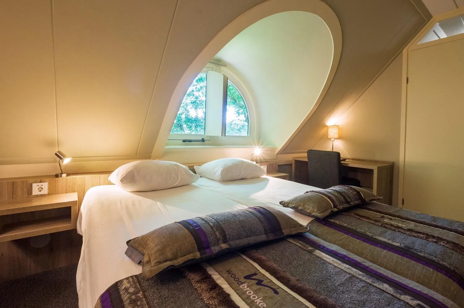 Bed in Landgoedhotel Woodbrooke Barchem