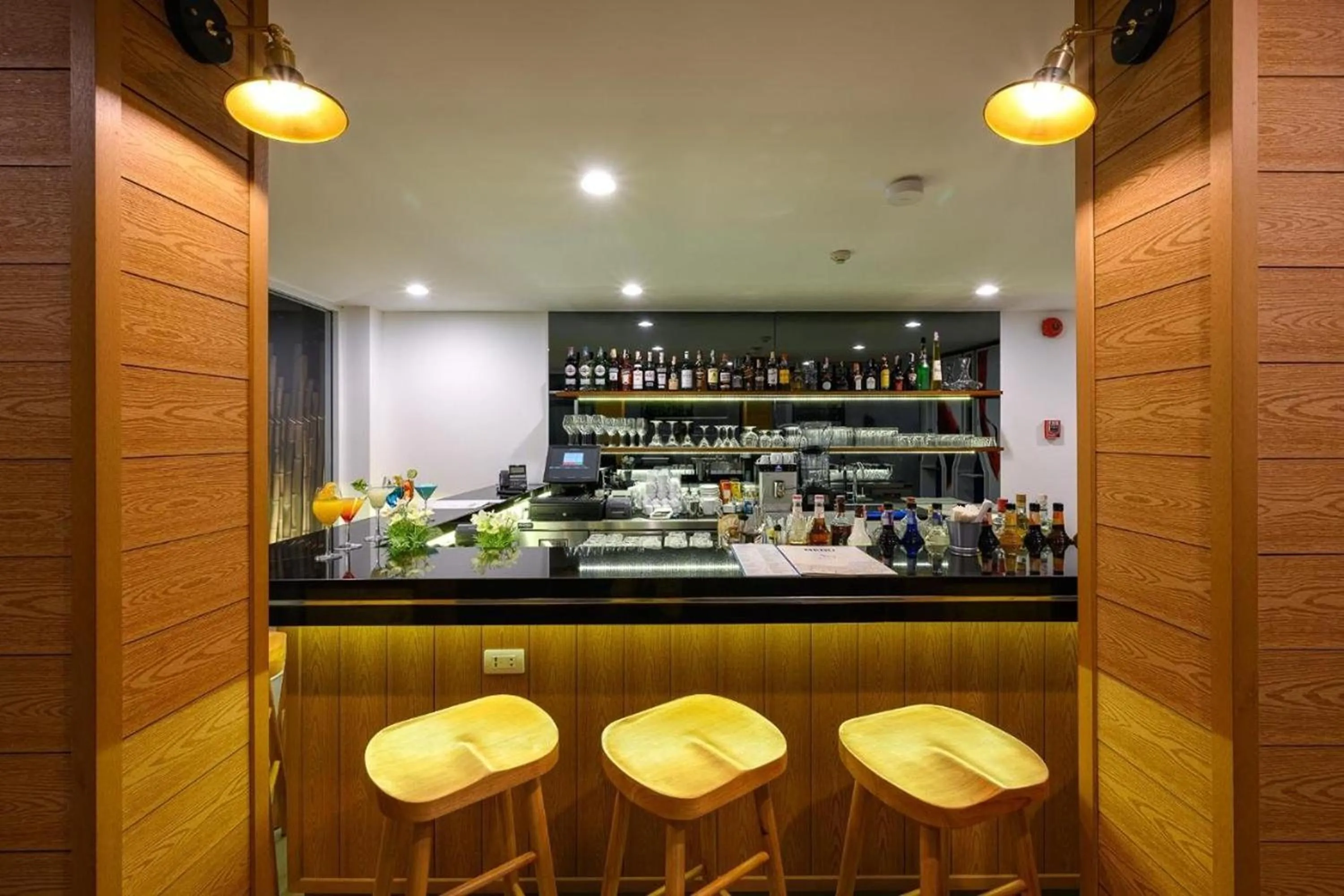 Lounge or bar in The Beachfront Hotel Phuket